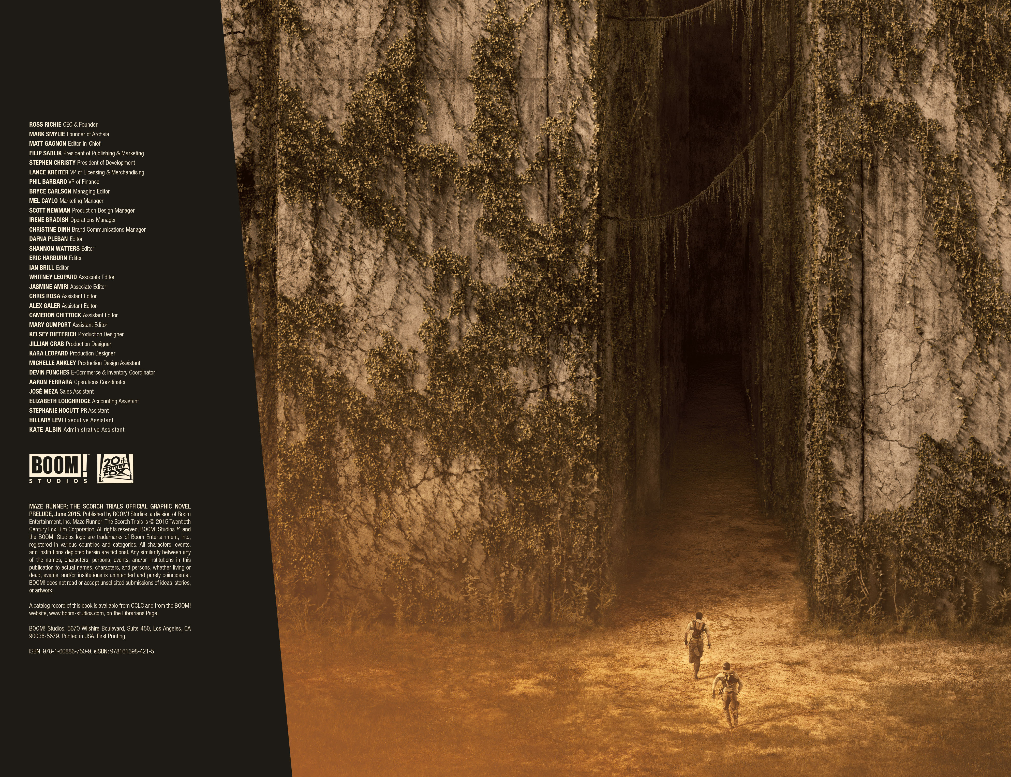 Read online Maze Runner: The Scorch Trials Official Graphic Novel Prelude comic -  Issue # TPB - 4