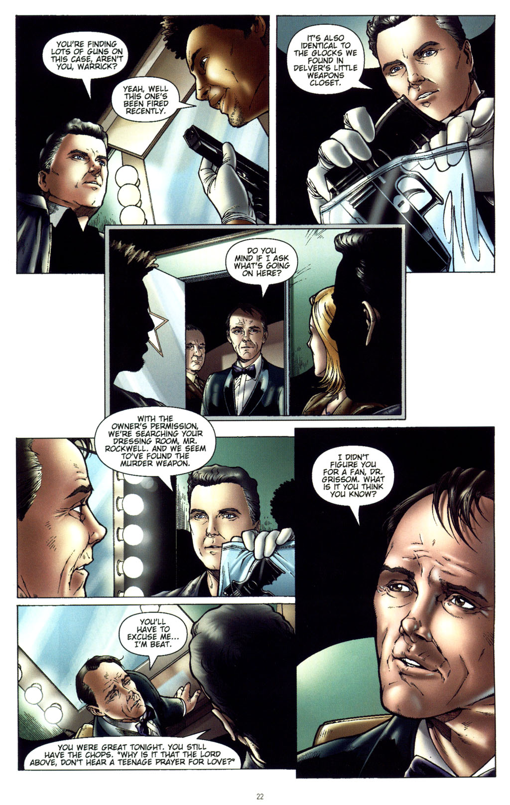 Read online CSI: Crime Scene Investigation: Bad Rap comic -  Issue #5 - 25