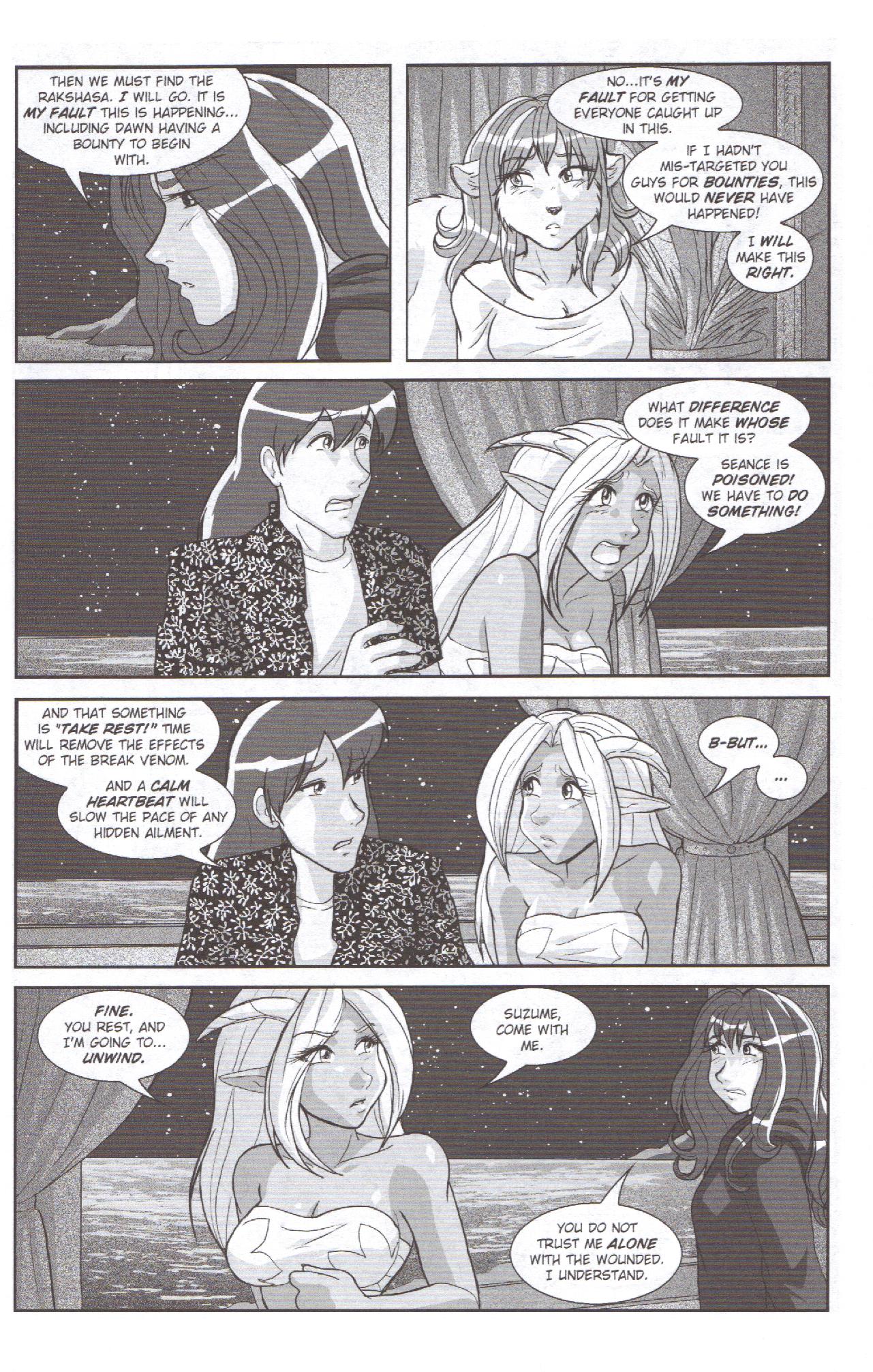 Read online Gold Digger/Ninja High School: Maidens of Twilight comic -  Issue #3 - 10