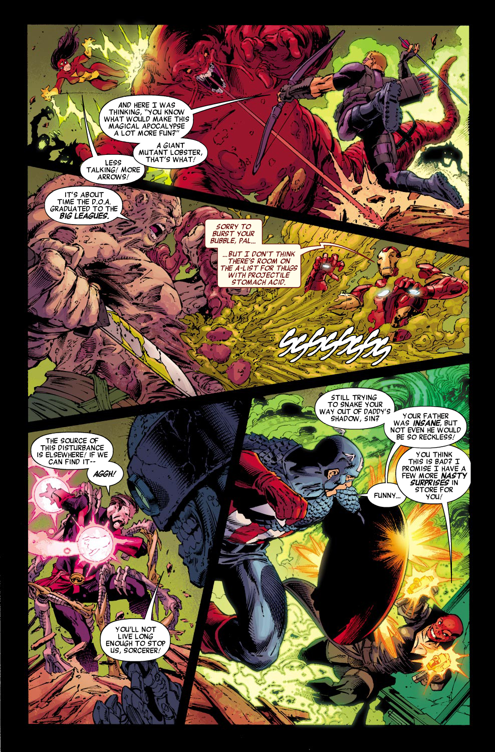 Read online Fear Itself: The Fearless comic -  Issue #6 - 18