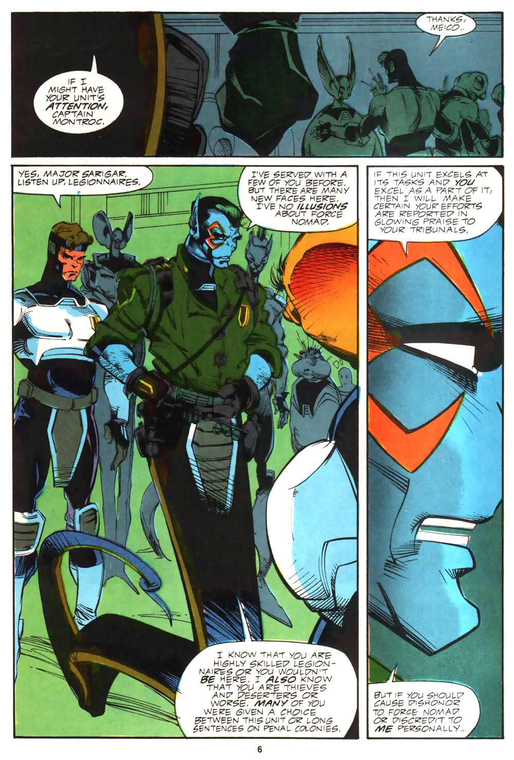 Read online Alien Legion (1987) comic -  Issue #4 - 8