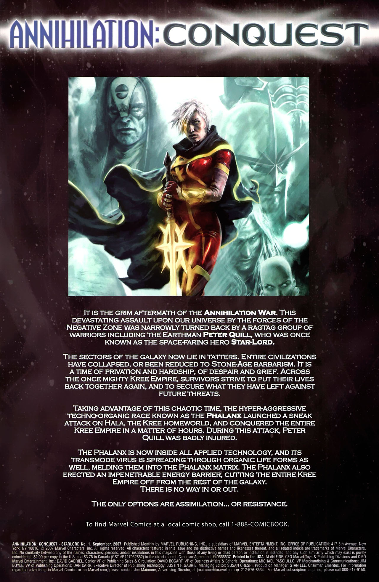 Read online Annihilation: Conquest - Starlord comic -  Issue #1 - 2