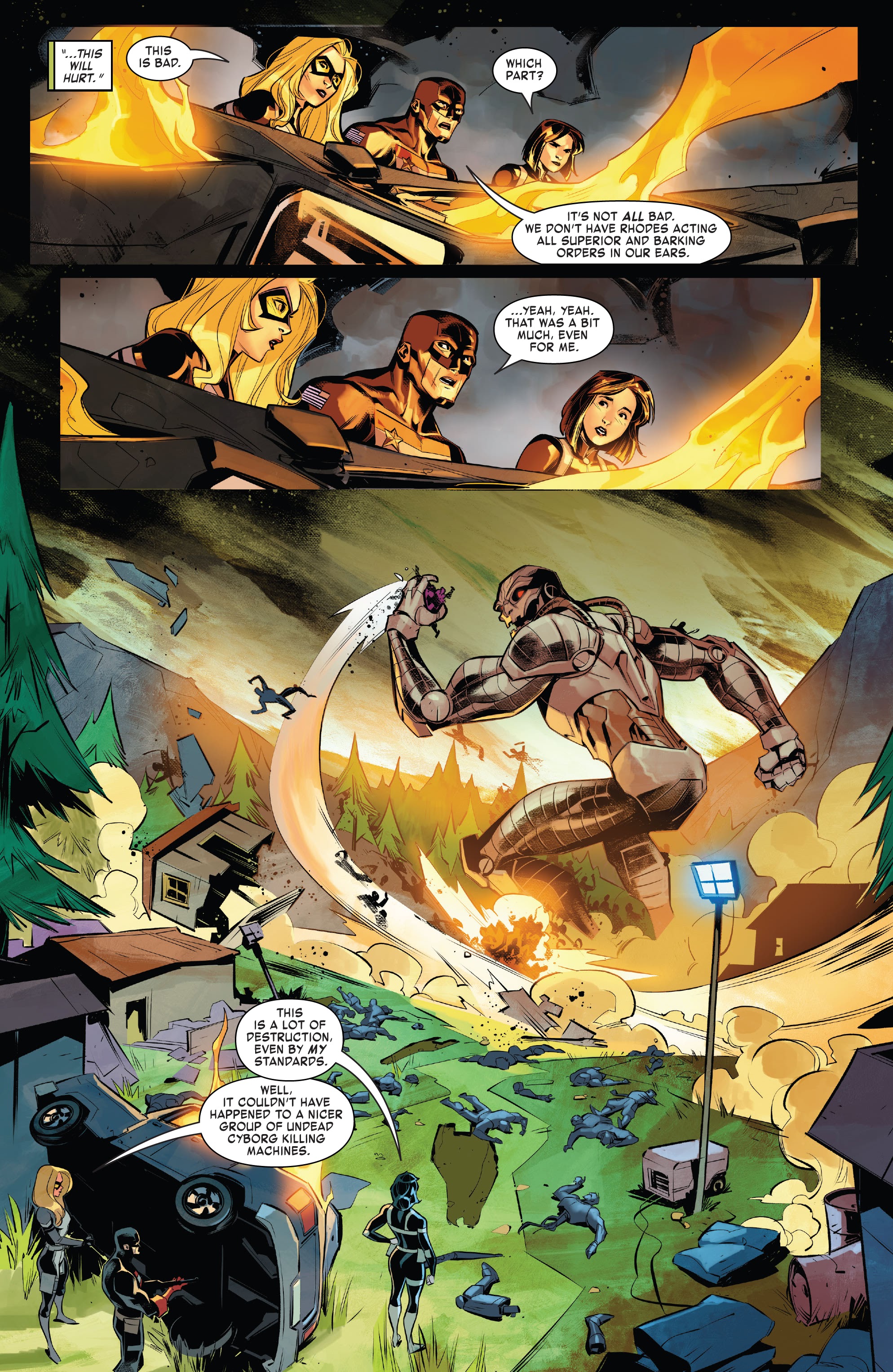 Read online Iron Man 2020: Robot Revolution - Force Works comic -  Issue # TPB (Part 2) - 1
