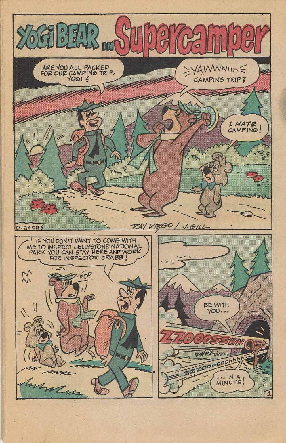 Read online Yogi Bear (1970) comic -  Issue #25 - 24