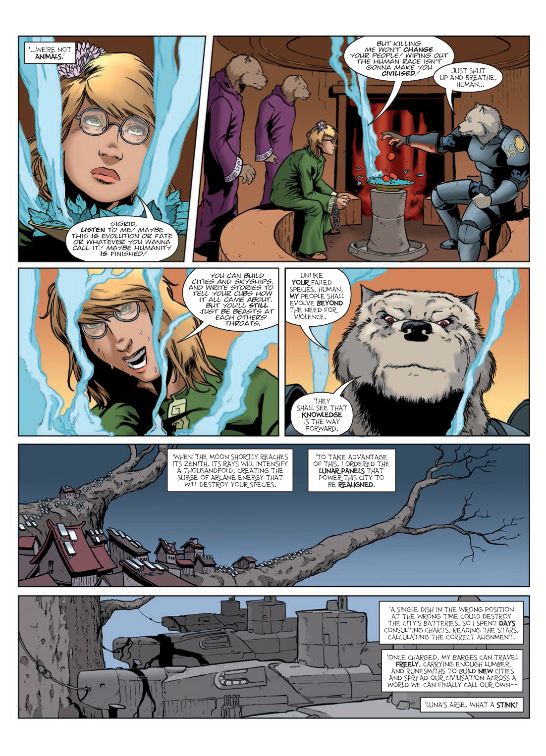 Read online Age of the Wolf comic -  Issue # TPB - 142