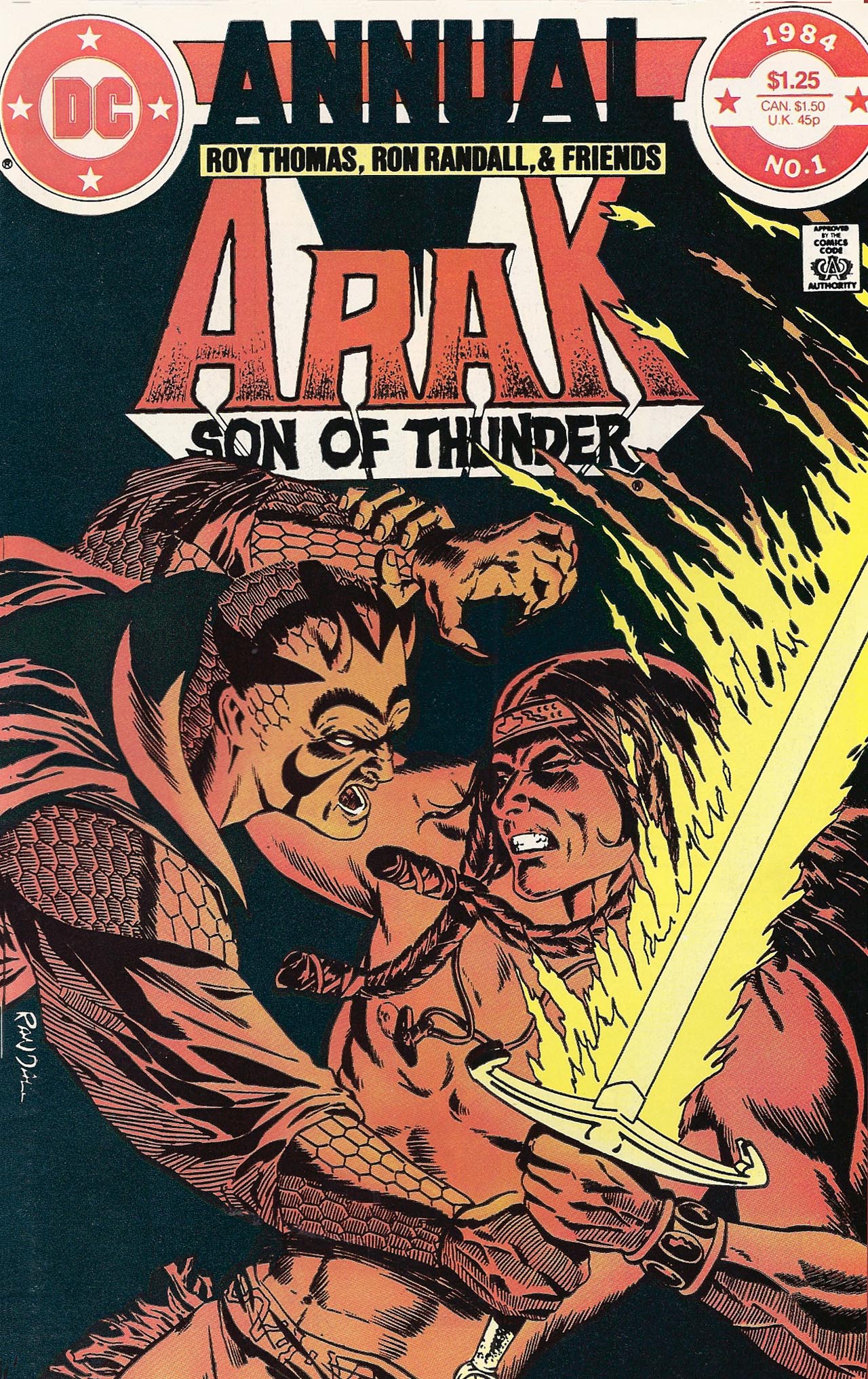 Read online Arak Son of Thunder comic -  Issue # _Annual 1 - 1