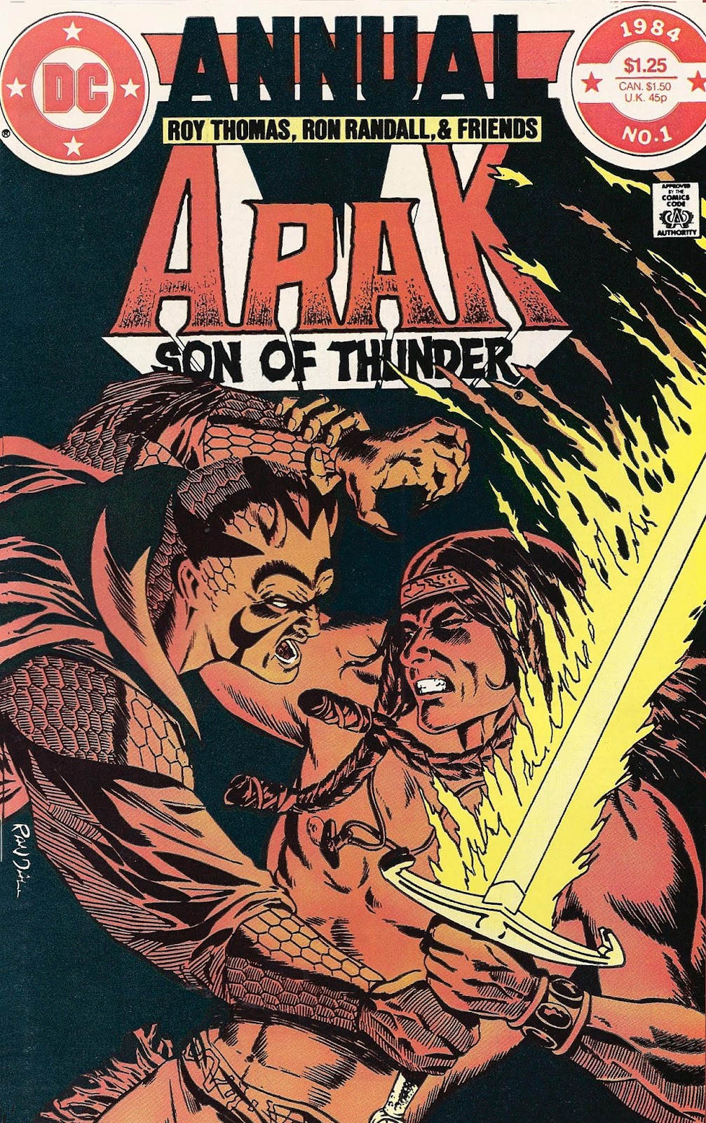 Arak Son of Thunder _Annual_1 Page 1