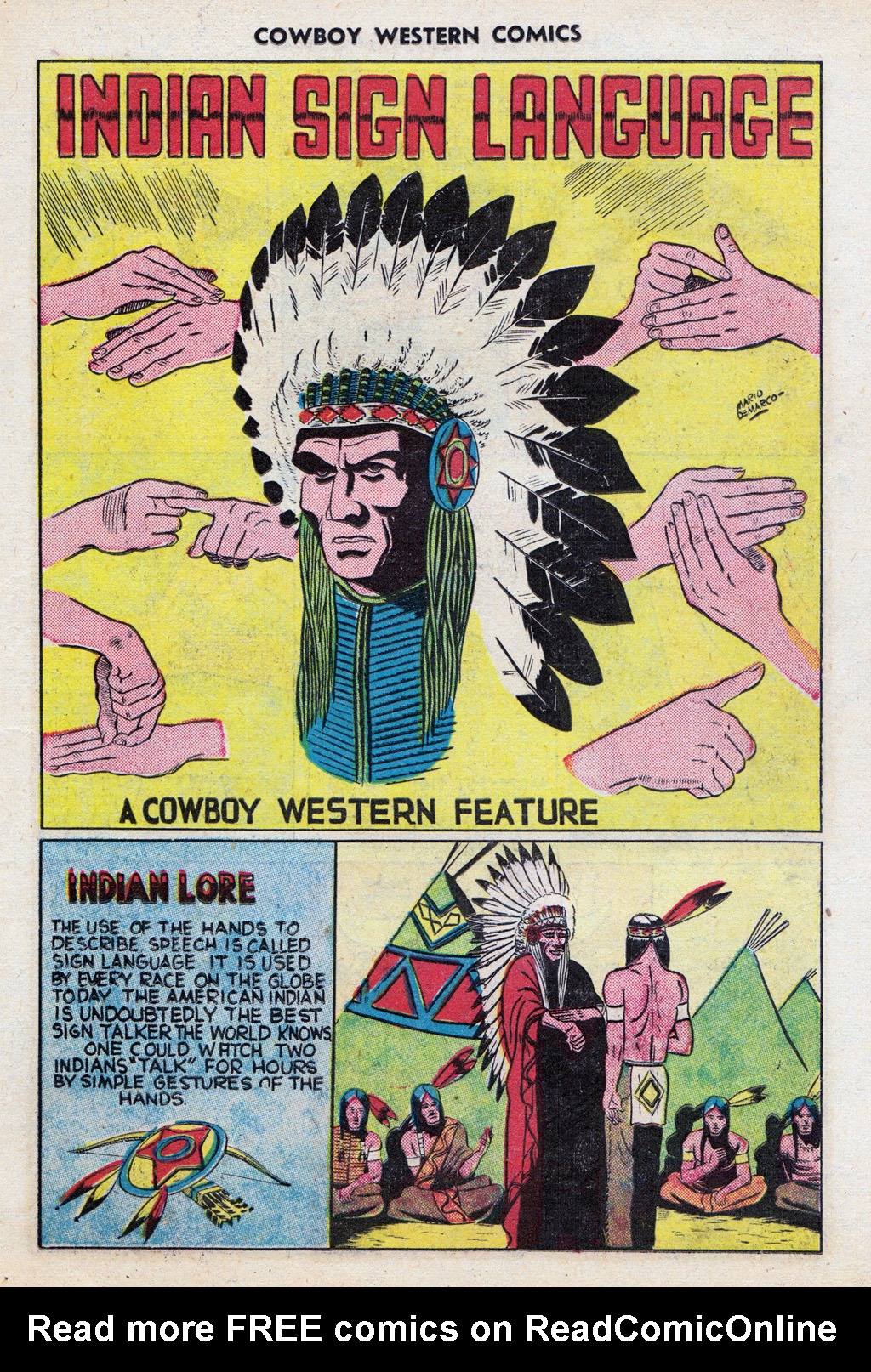 Read online Cowboy Western Comics (1948) comic -  Issue #28 - 11