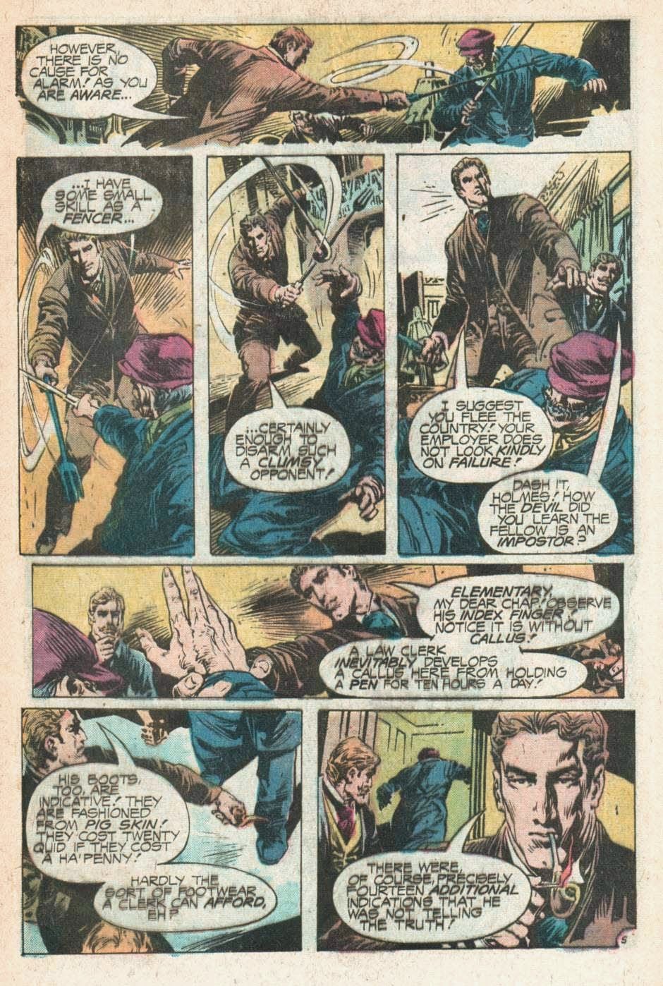 Sherlock Holmes (1975) issue Full - Page 9