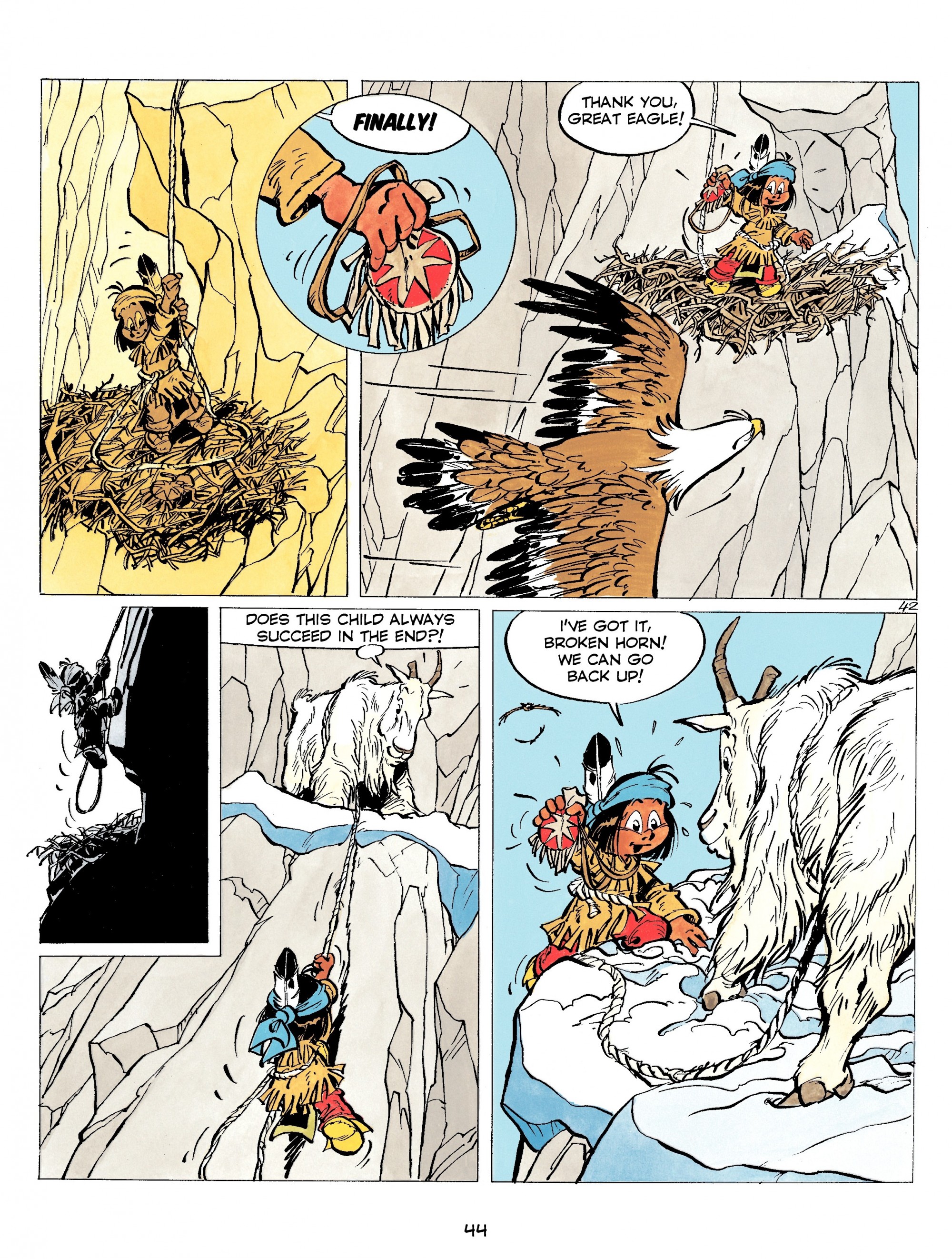 Read online Yakari comic -  Issue #8 - 44