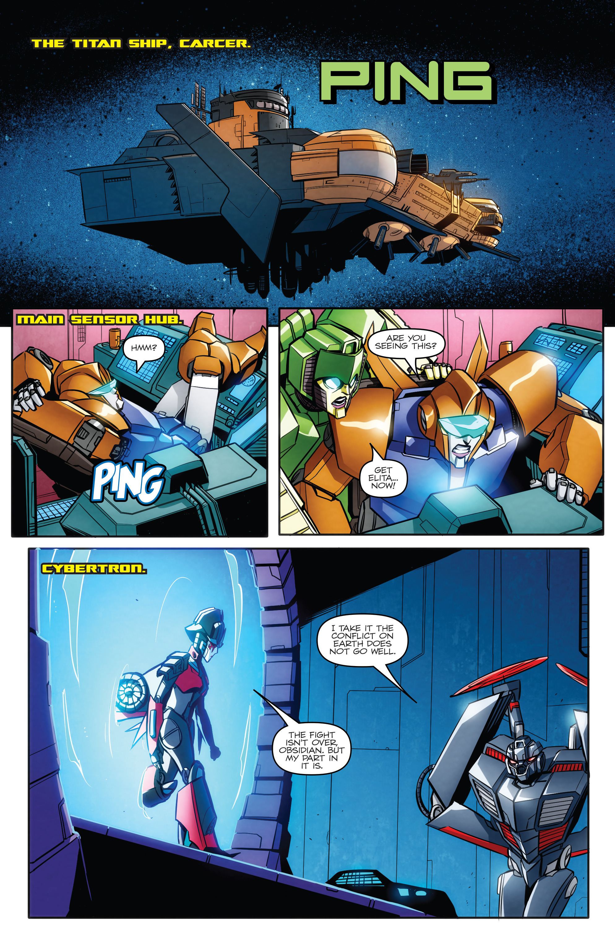 Read online Transformers: Till All Are One comic -  Issue #5 - 5