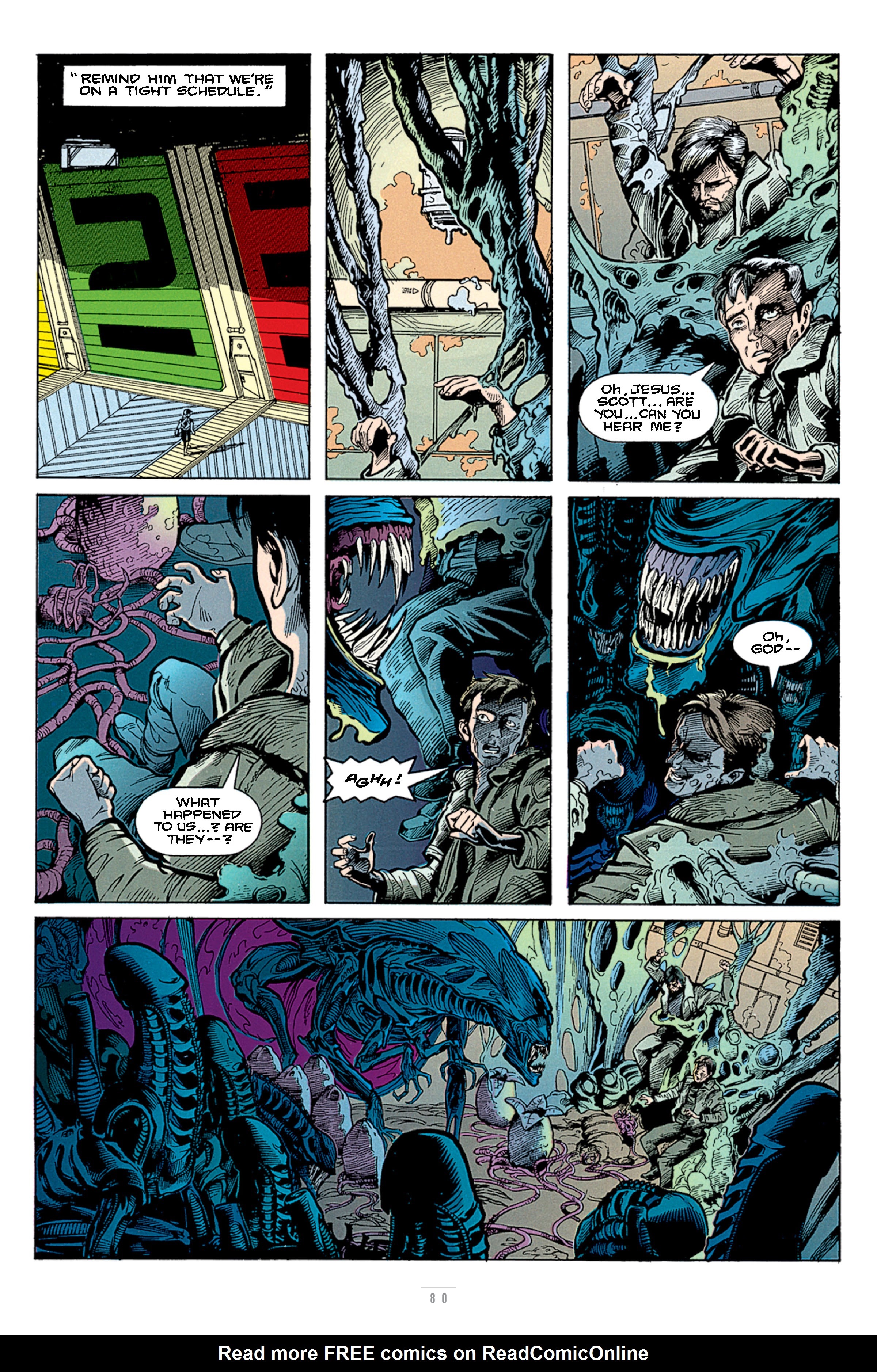 Read online Aliens vs. Predator 30th Anniversary Edition - The Original Comics Series comic -  Issue # TPB (Part 1) - 79