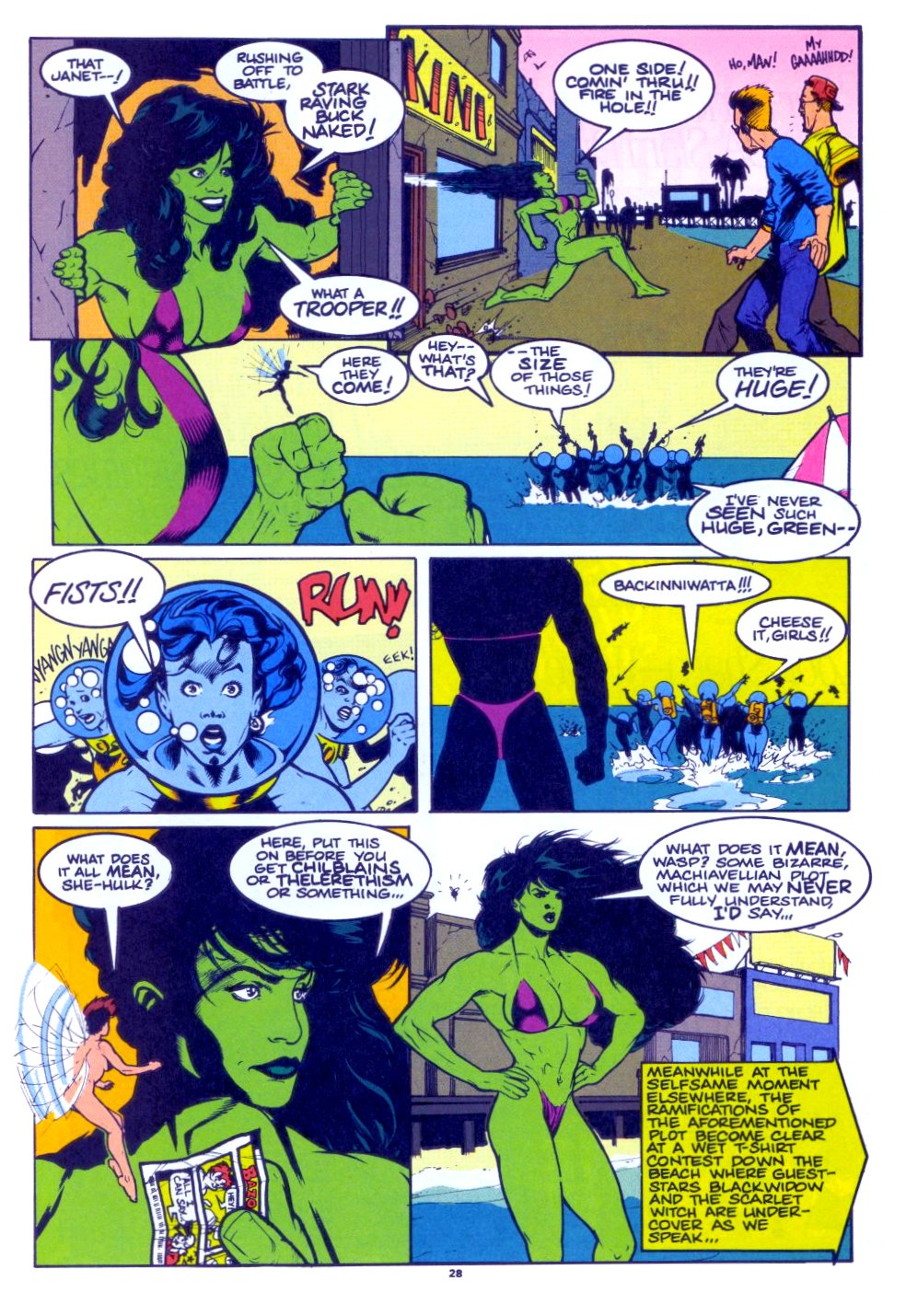 Read online The Sensational She-Hulk comic -  Issue #50 - 21