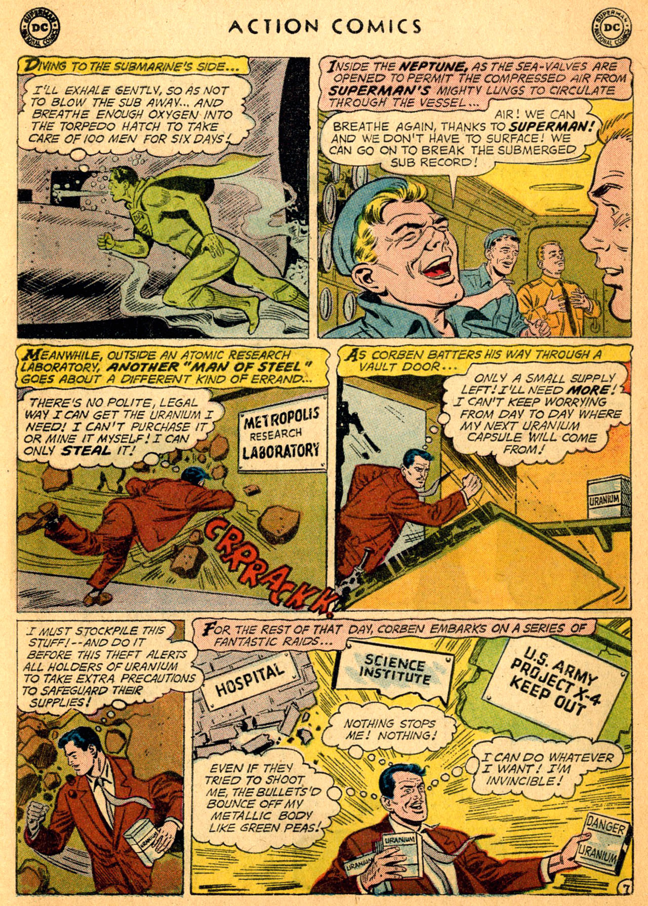 Read online Action Comics (1938) comic -  Issue #252 - 9