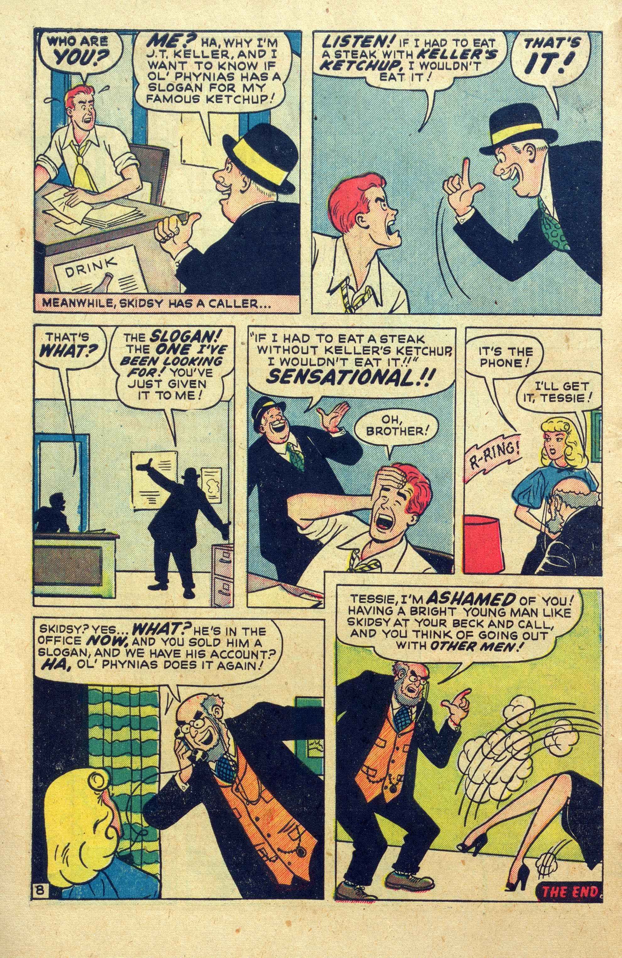 Read online Tessie the Typist comic -  Issue #21 - 10