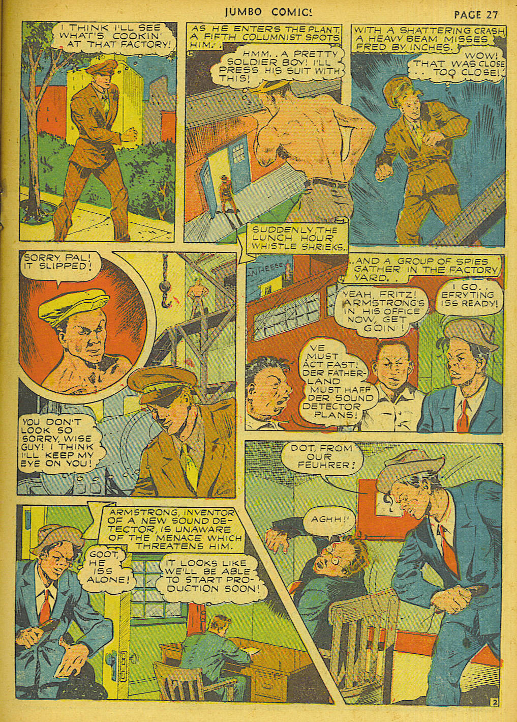Read online Jumbo Comics comic -  Issue #38 - 29
