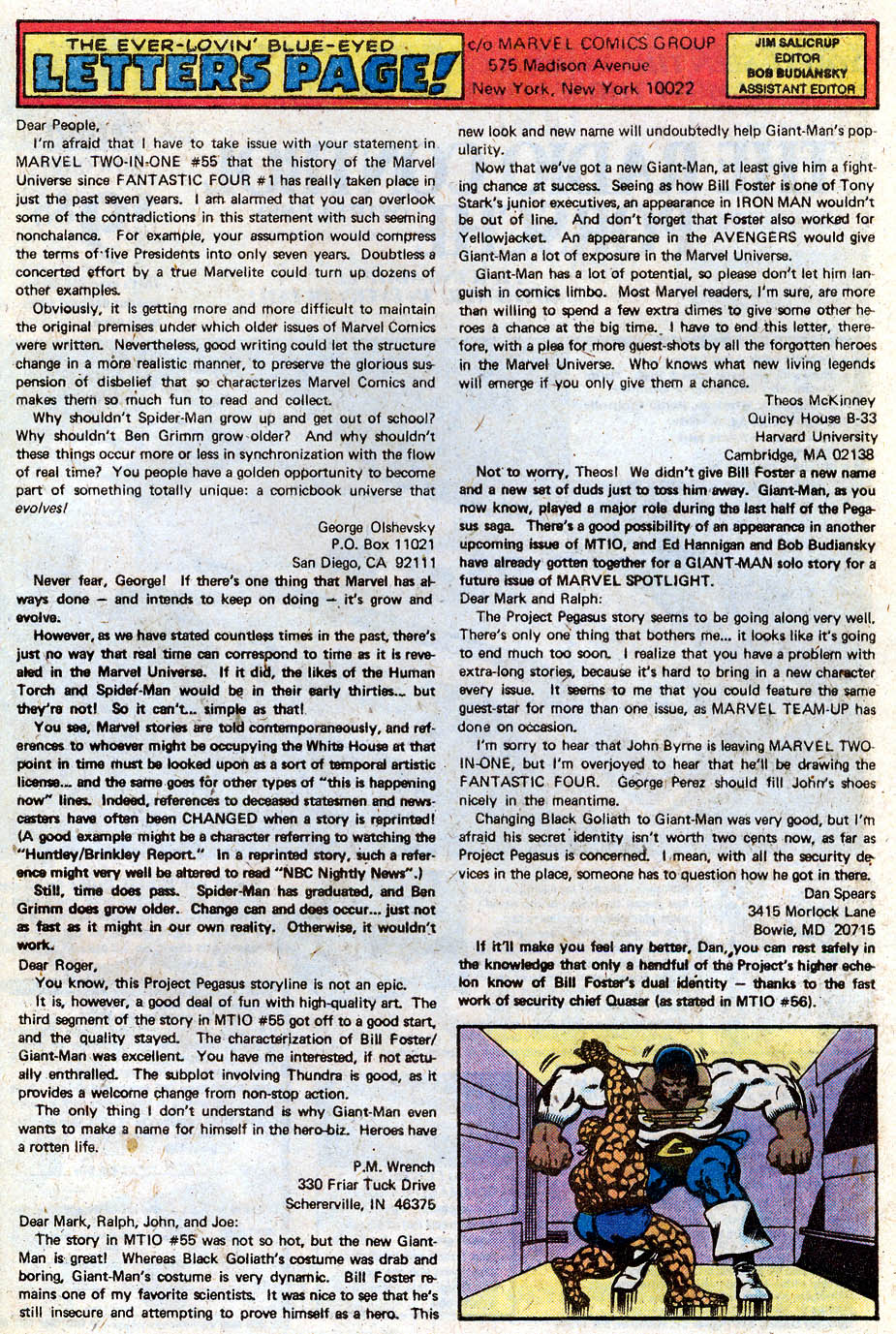 Read online Marvel Two-In-One comic -  Issue #63 - 20