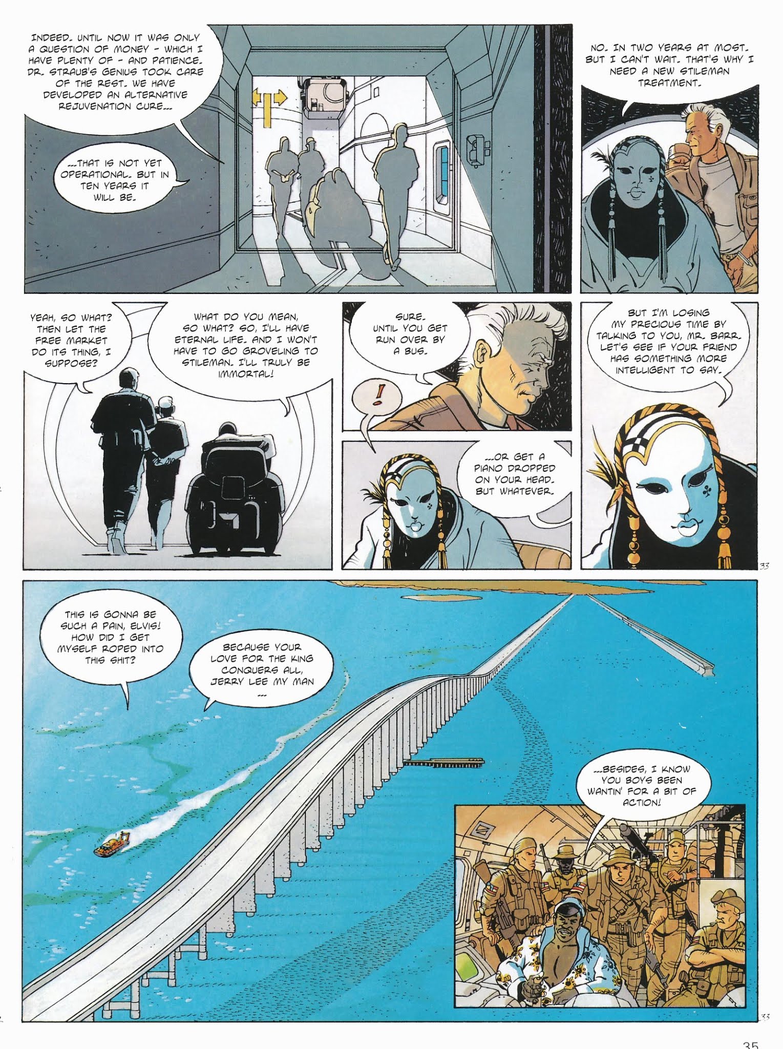 Read online Dallas Barr comic -  Issue #1 - 35