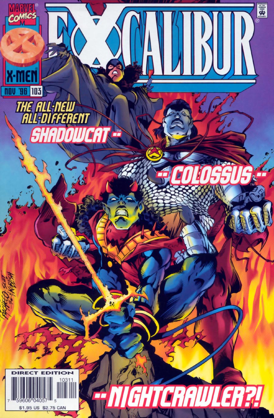 Read online Excalibur (1988) comic -  Issue #103 - 1