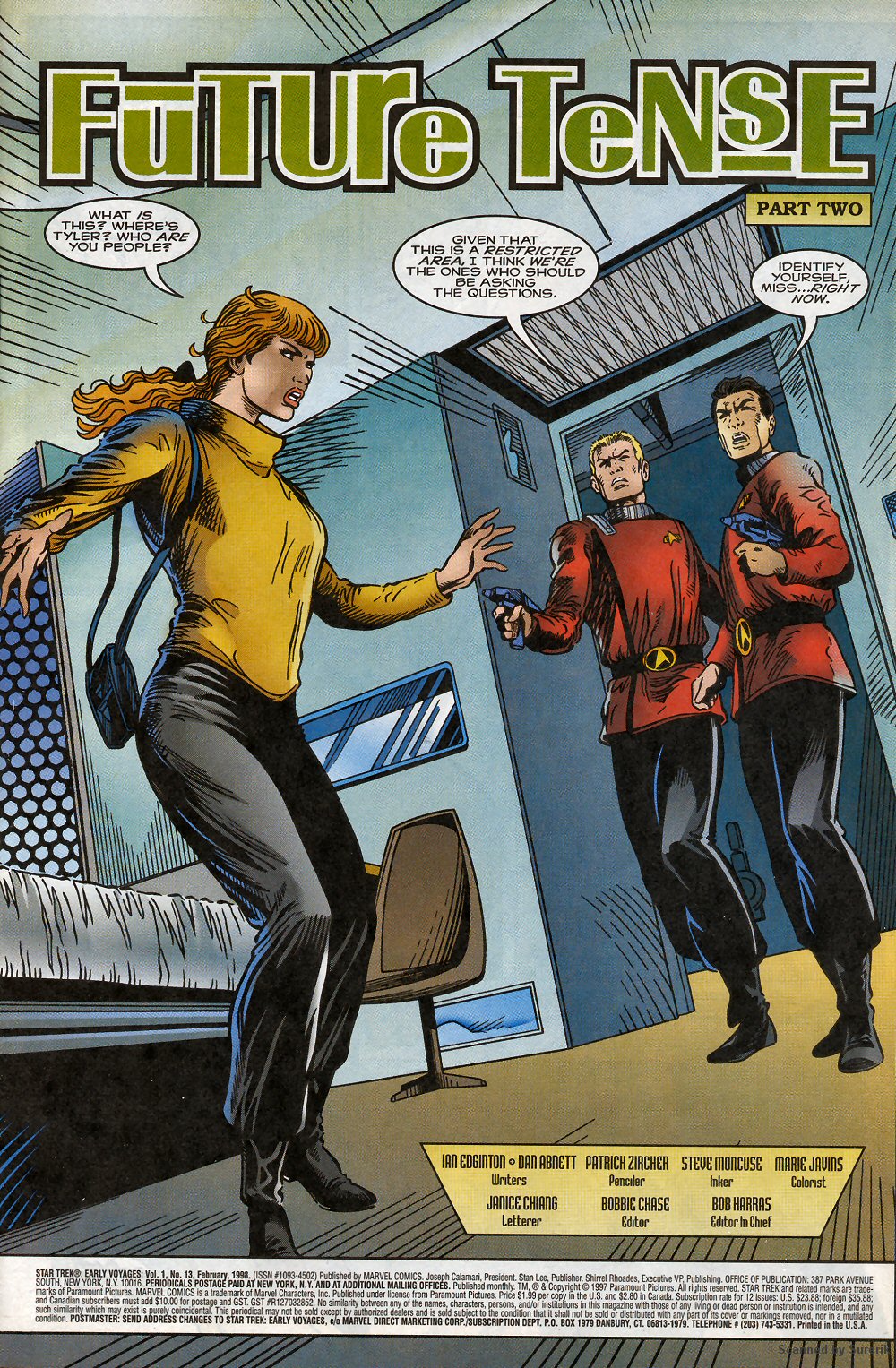 Read online Star Trek: Early Voyages comic -  Issue #13 - 4