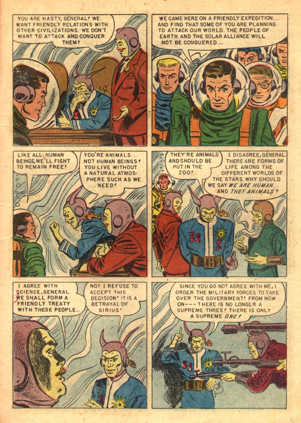 Read online Tom Corbett, Space Cadet comic -  Issue #9 - 23