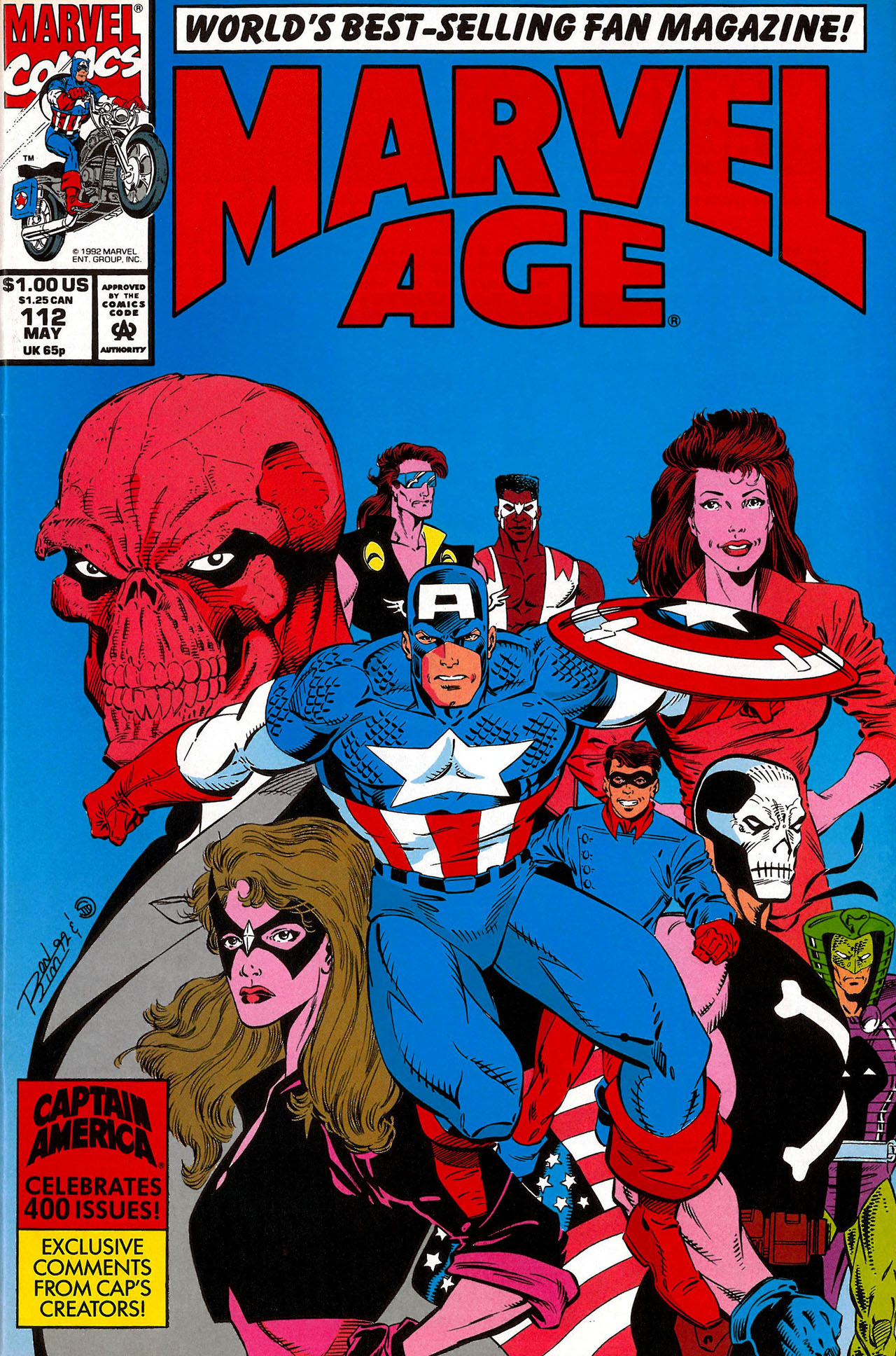 Read online Marvel Age comic -  Issue #112 - 1