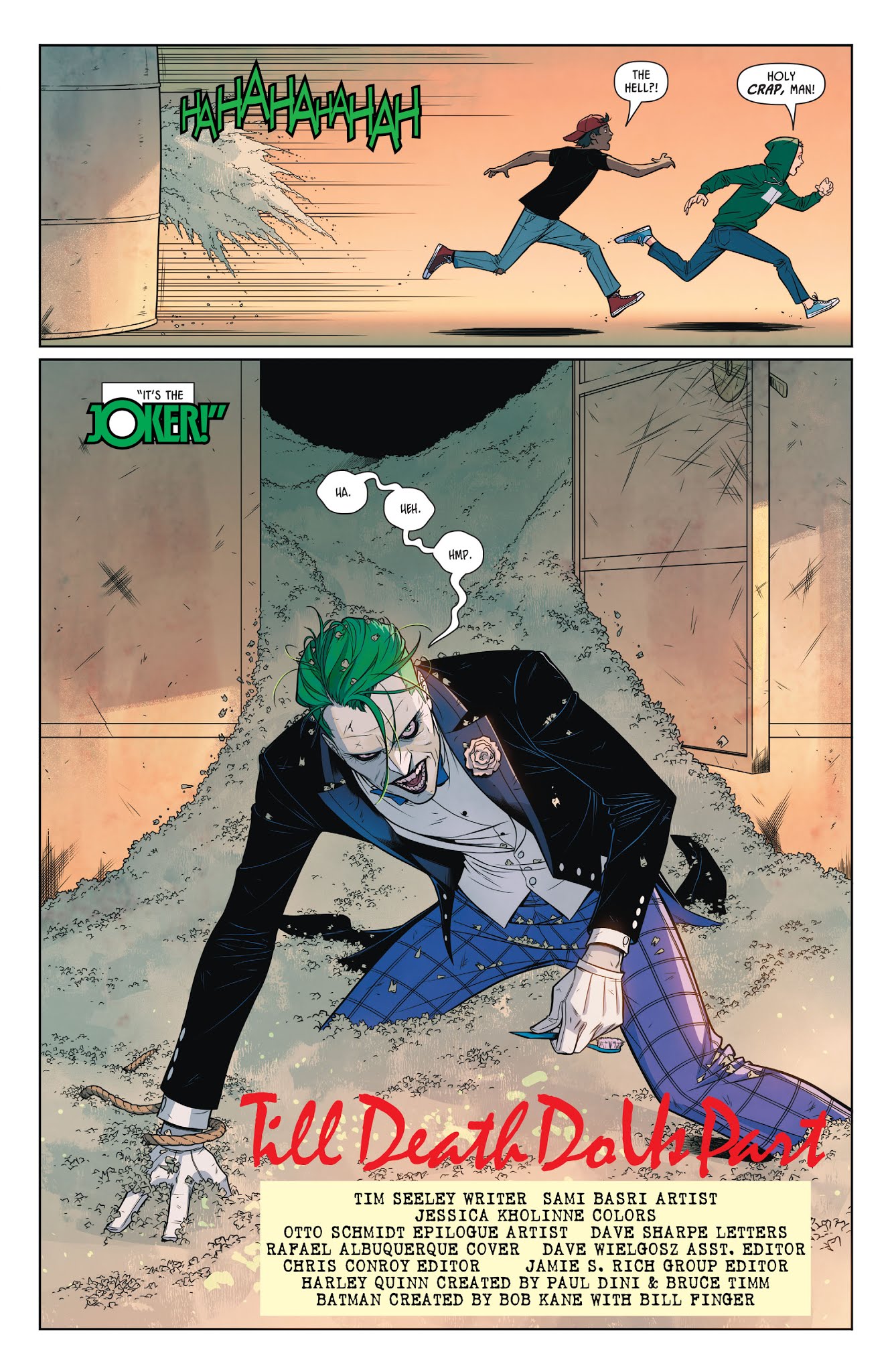 Read online Batman: Prelude to the Wedding: Harley Quinn vs. Joker comic -  Issue # Full - 4