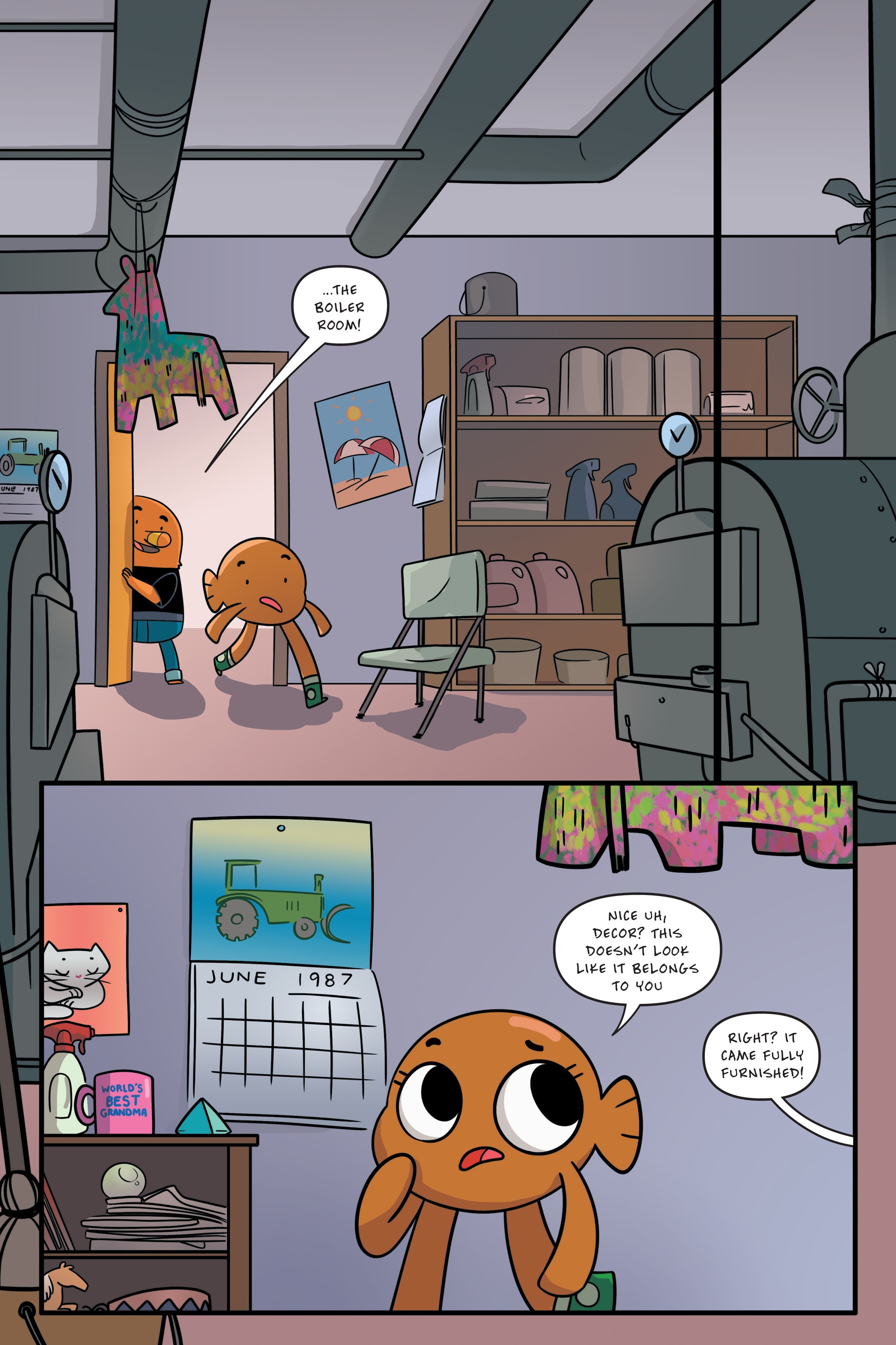 Read online The Amazing World of Gumball: Midsummer Nightmare comic -  Issue # TPB - 58