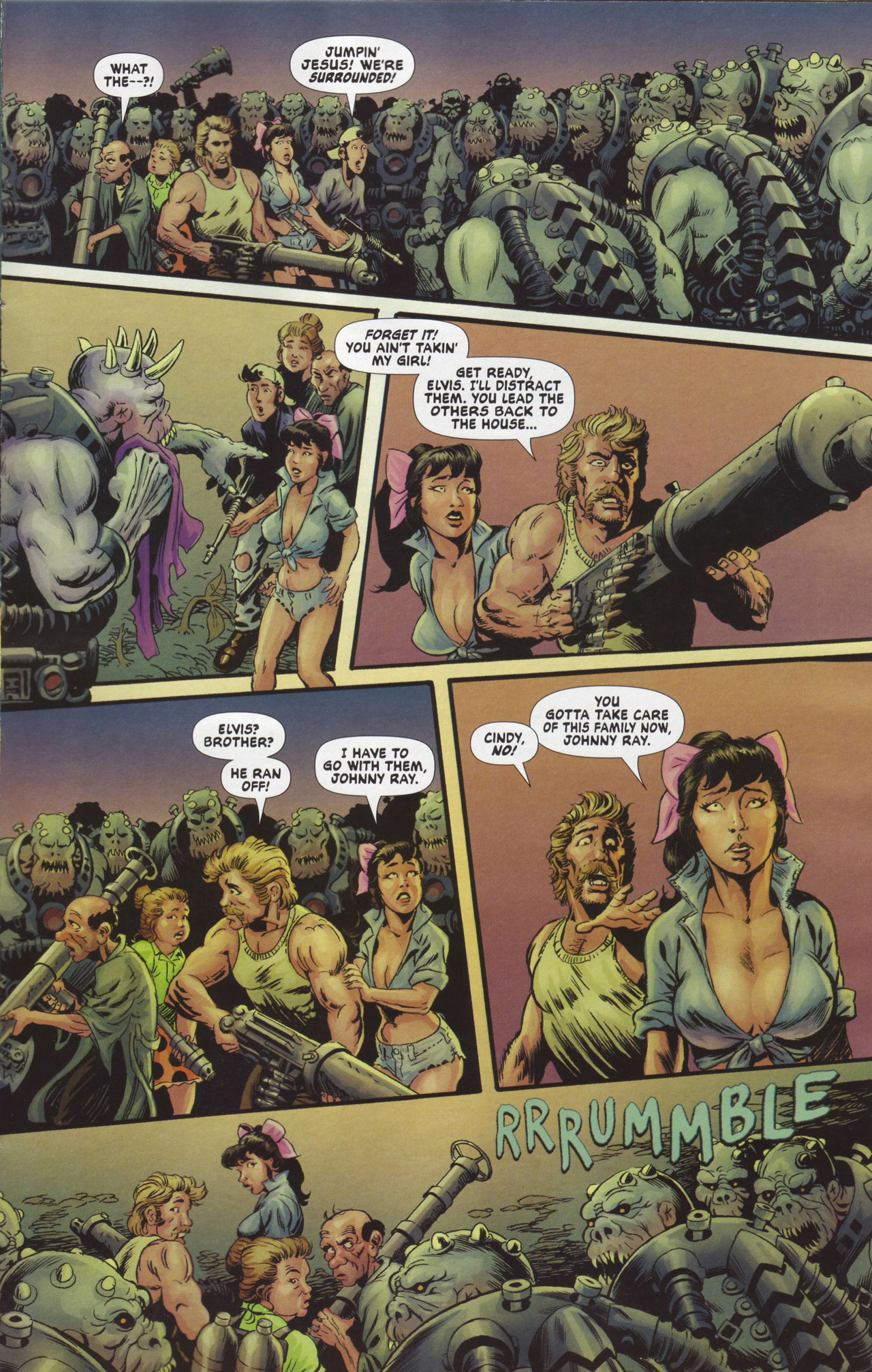 Read online Alien Pig Farm 3000 comic -  Issue #3 - 23
