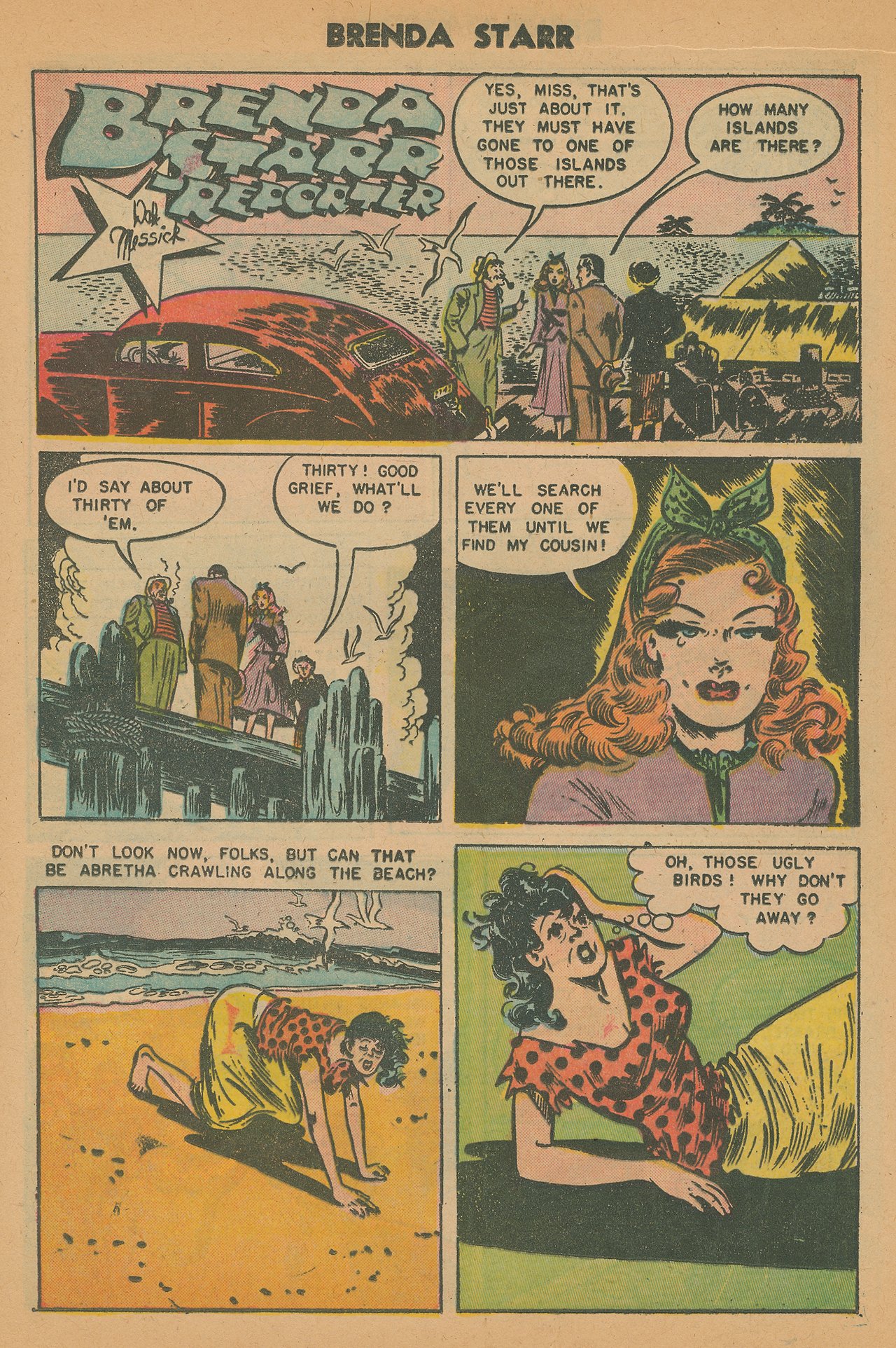 Read online Brenda Starr (1948) comic -  Issue #15 - 21