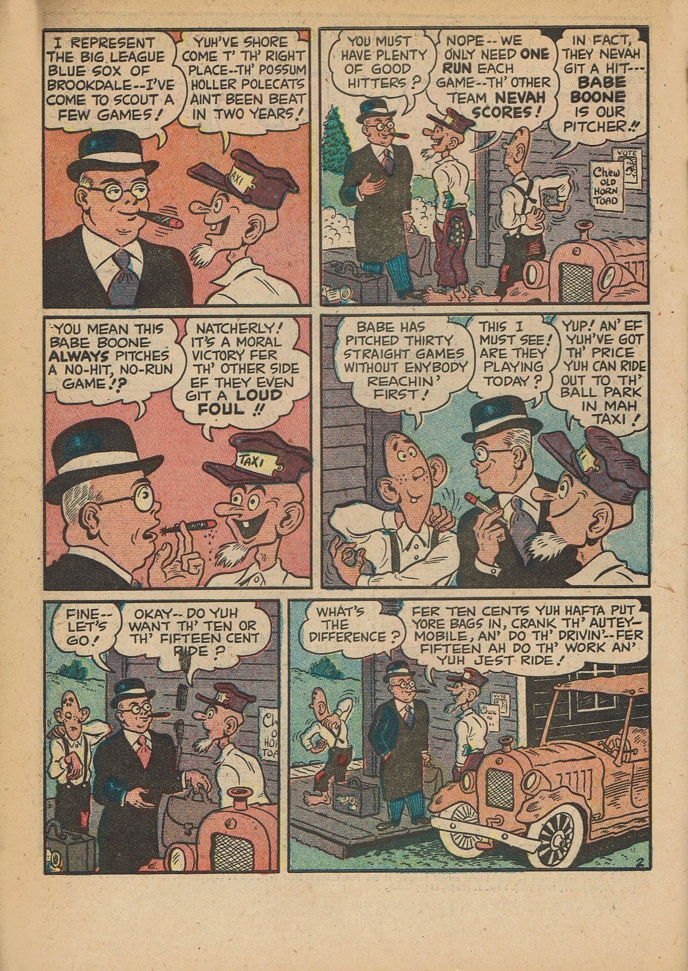 Read online Babe (1948) comic -  Issue #1 - 4