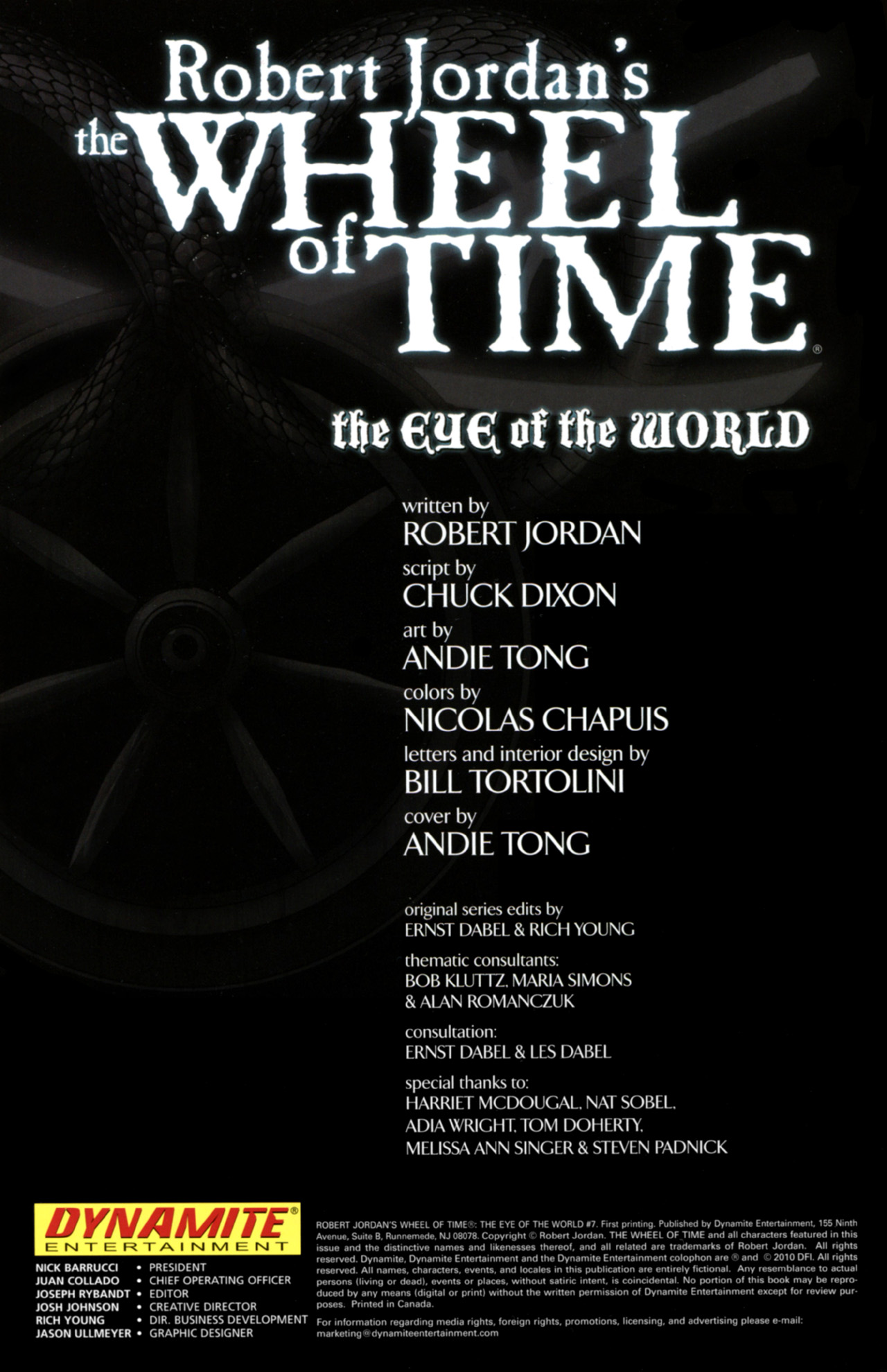 Read online Robert Jordan's Wheel of Time: The Eye of the World comic -  Issue #7 - 2