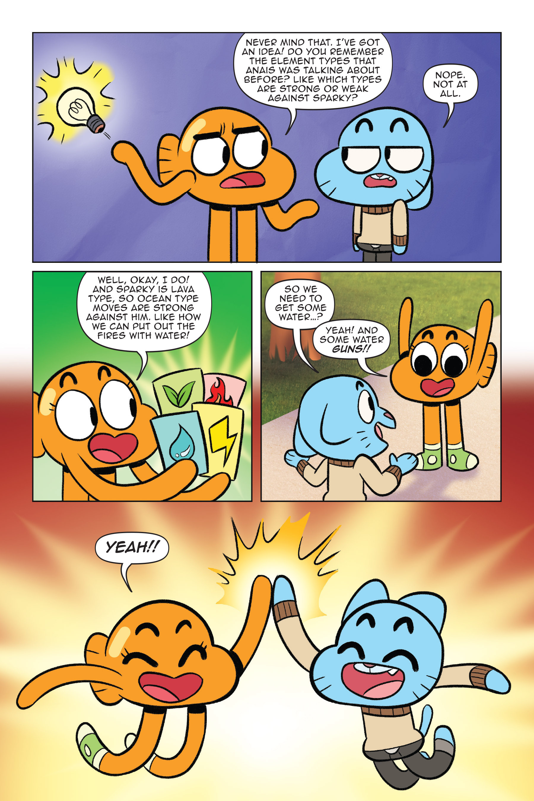 Read online The Amazing World of Gumball: Cheat Code comic -  Issue # Full - 75