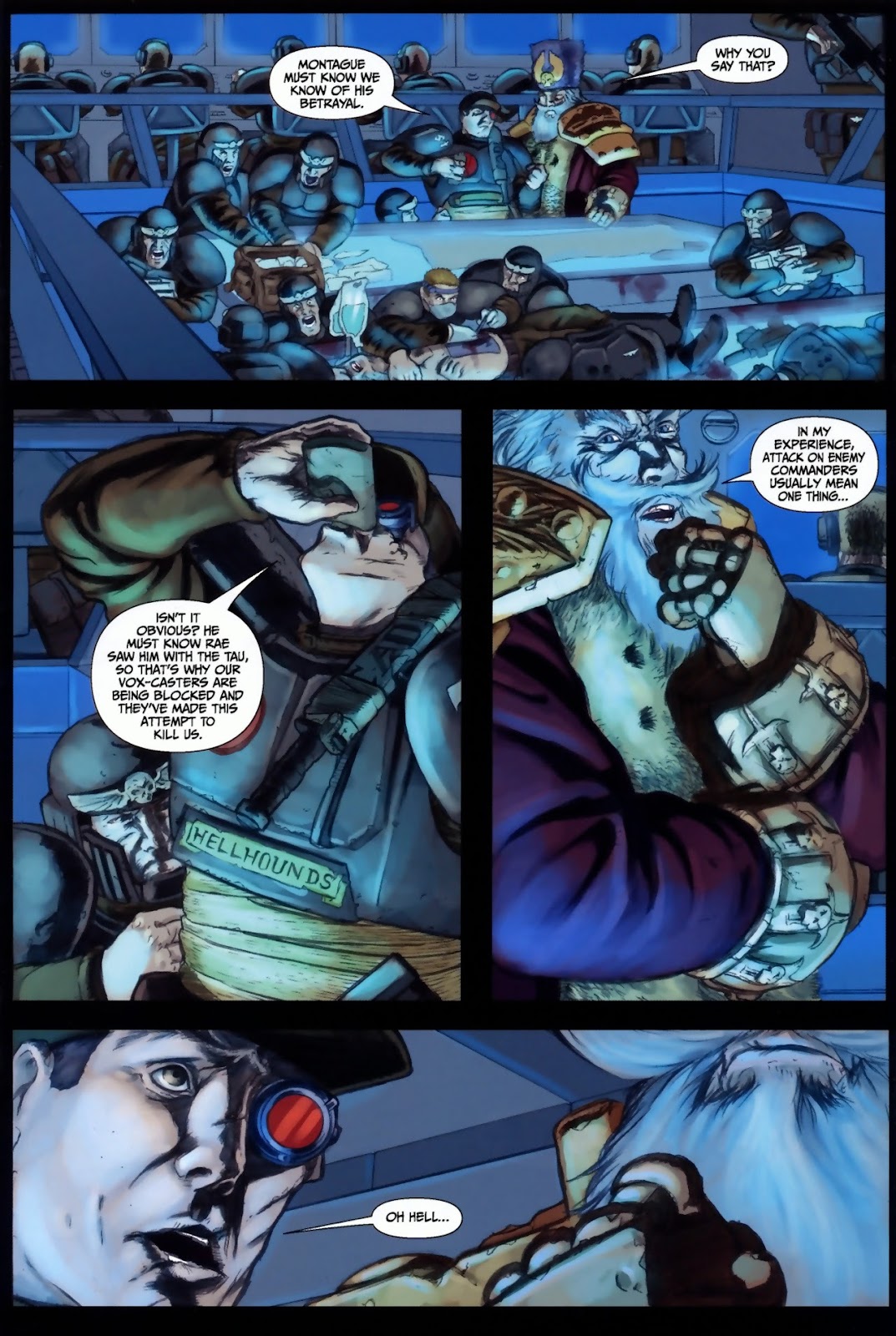 Warhammer 40,000: Fire & Honour issue 2 - Page 21