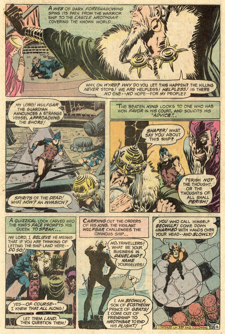 Read online Beowulf (1975) comic -  Issue #1 - 18