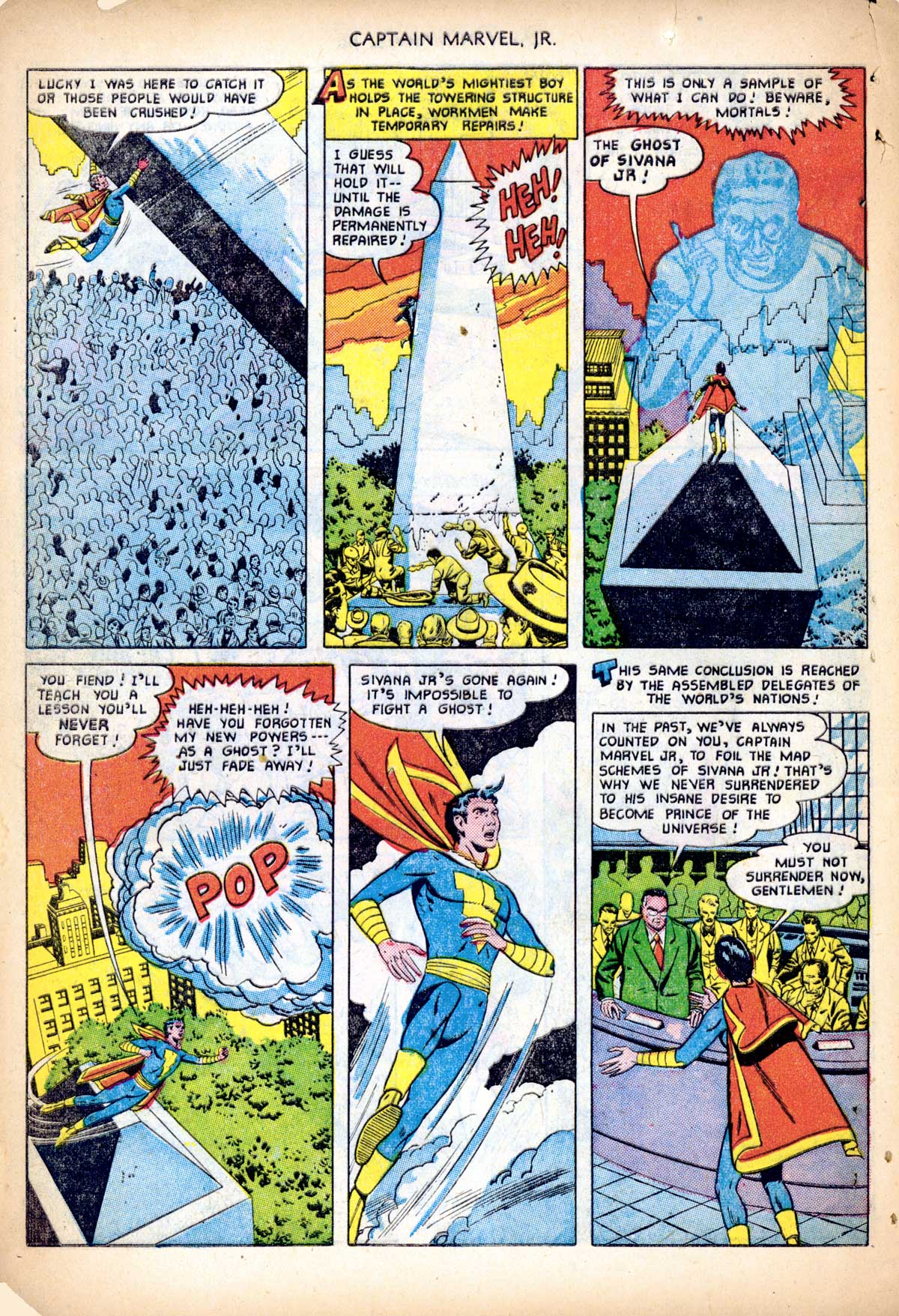 Read online Captain Marvel, Jr. comic -  Issue #99 - 8