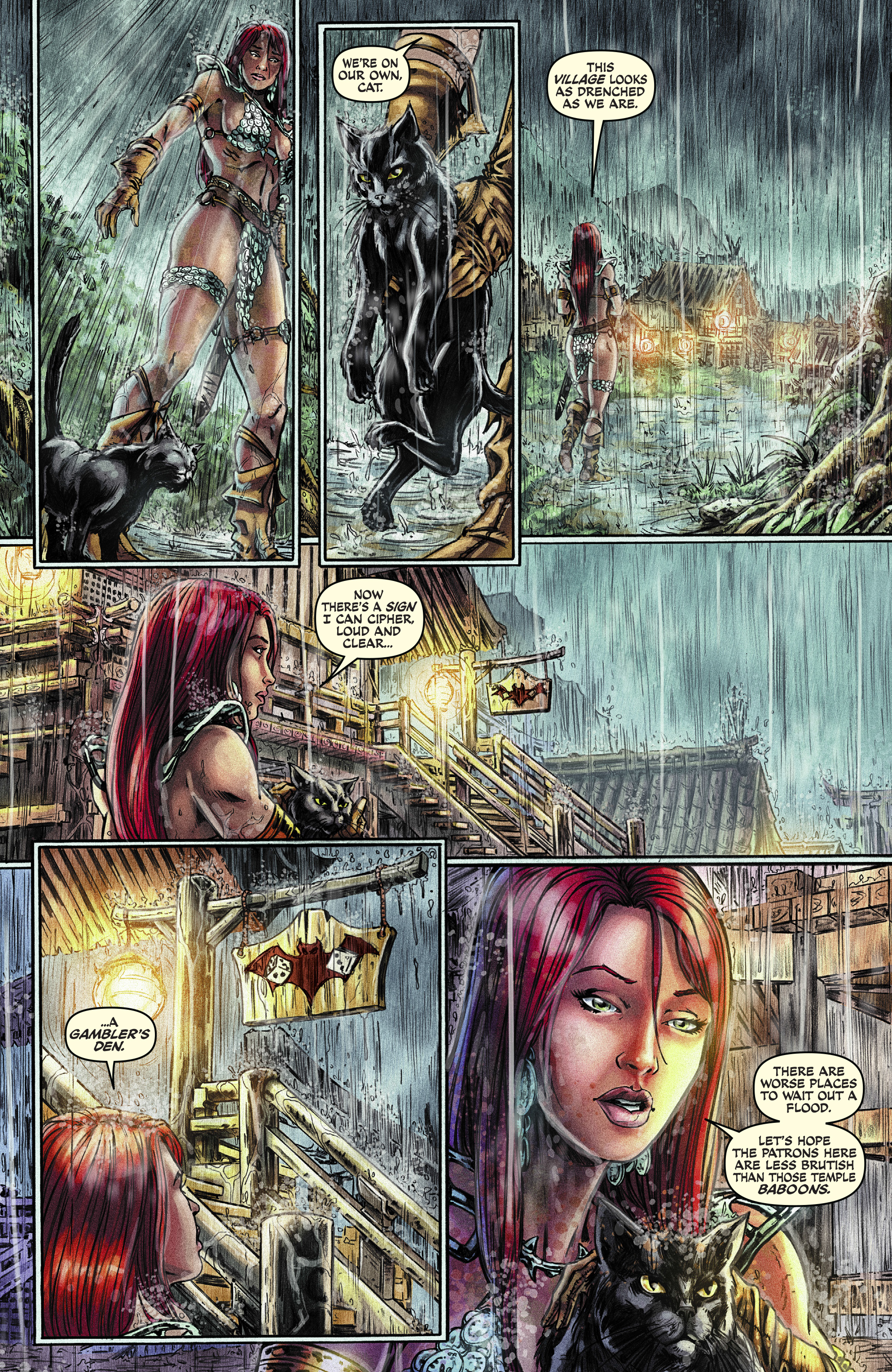 Read online Red Sonja Travels comic -  Issue # TPB 2 (Part 1) - 111