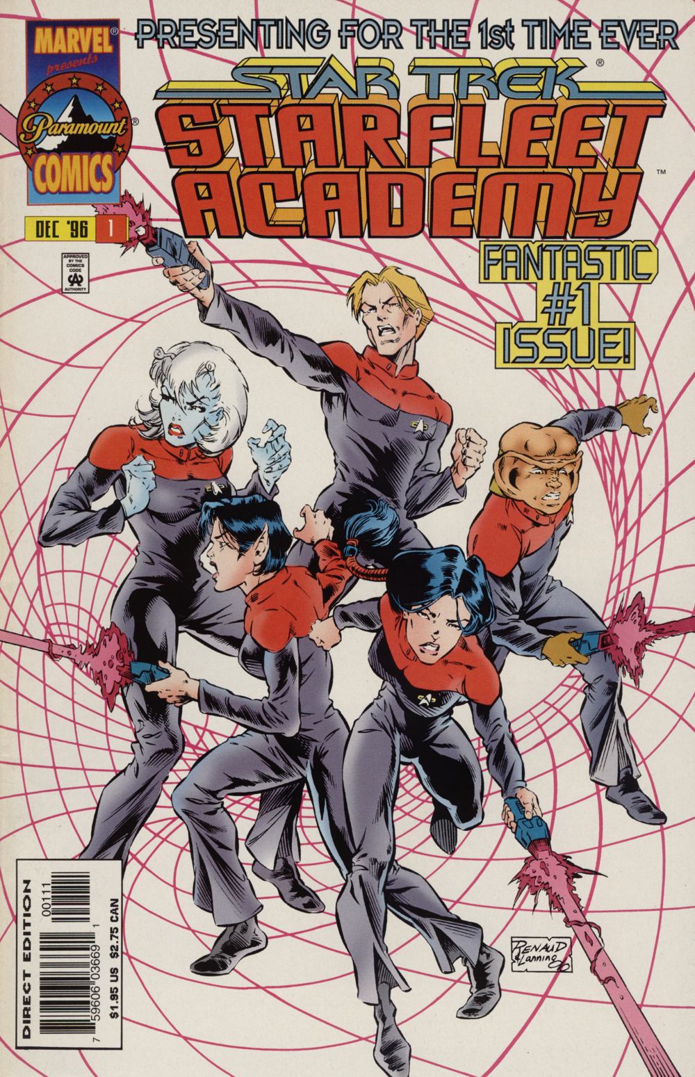 Read online Star Trek: Starfleet Academy (1996) comic -  Issue #1 - 1