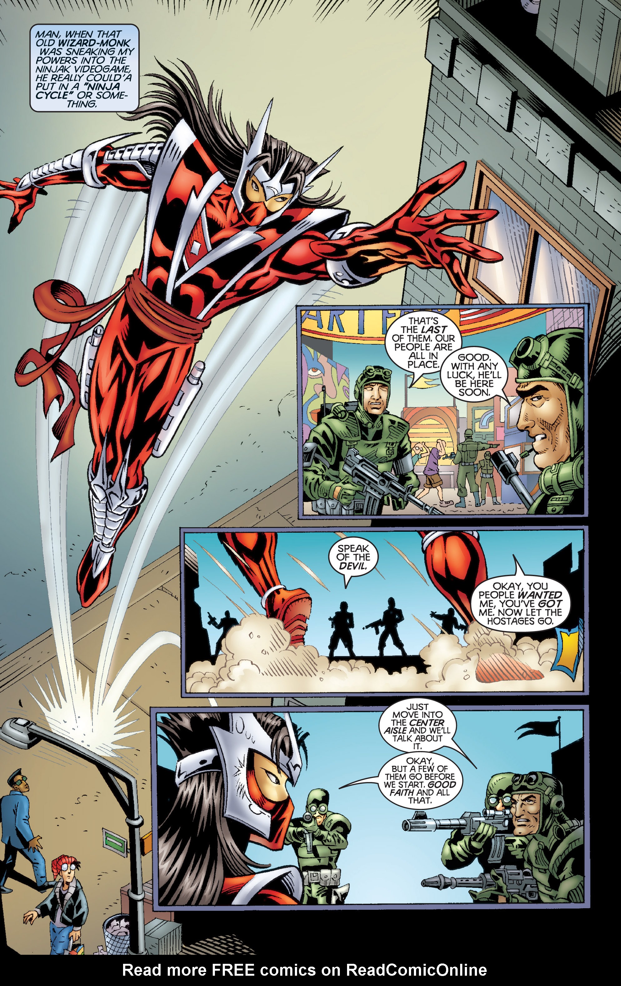 Read online Ninjak (1997) comic -  Issue #10 - 8