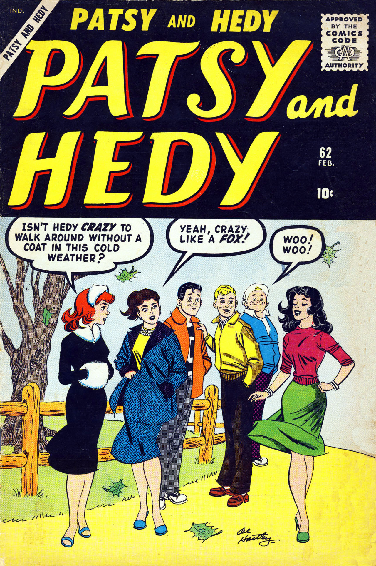 Read online Patsy and Hedy comic -  Issue #62 - 1
