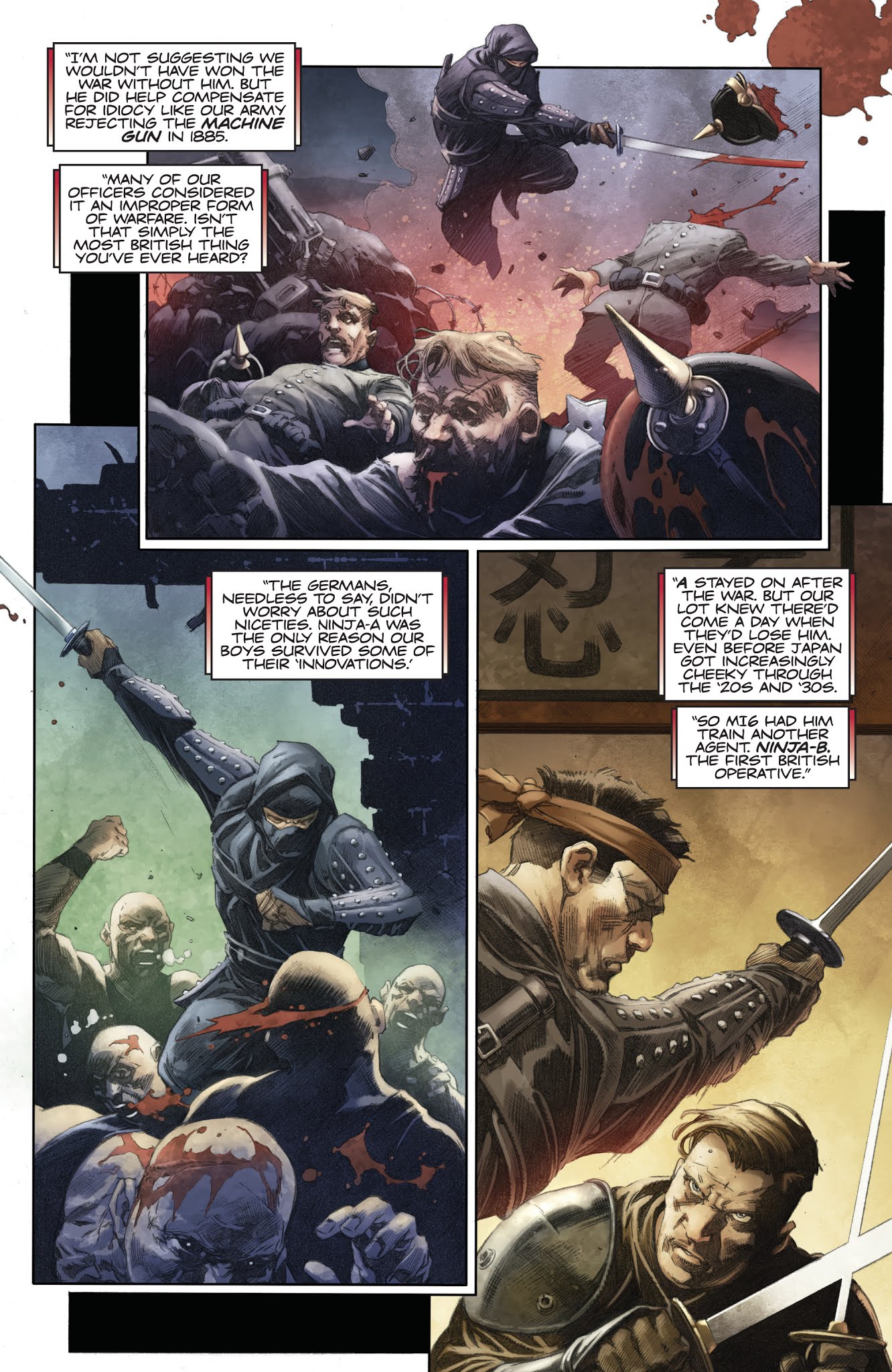 Read online Ninja-K comic -  Issue # _TPB 1 (Part 1) - 11