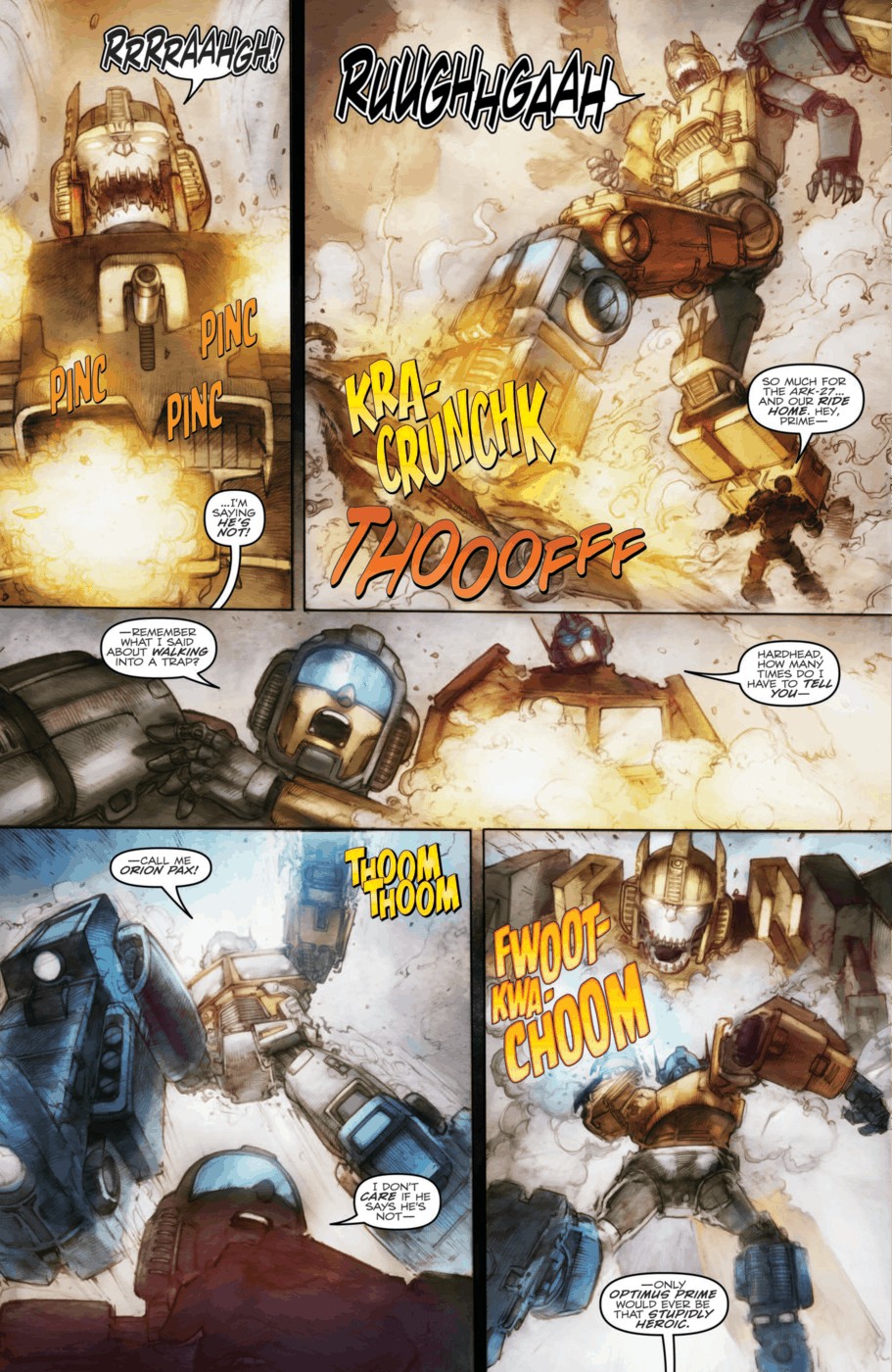 Read online Transformers: Robots In Disguise (2012) comic -  Issue #19 - 16