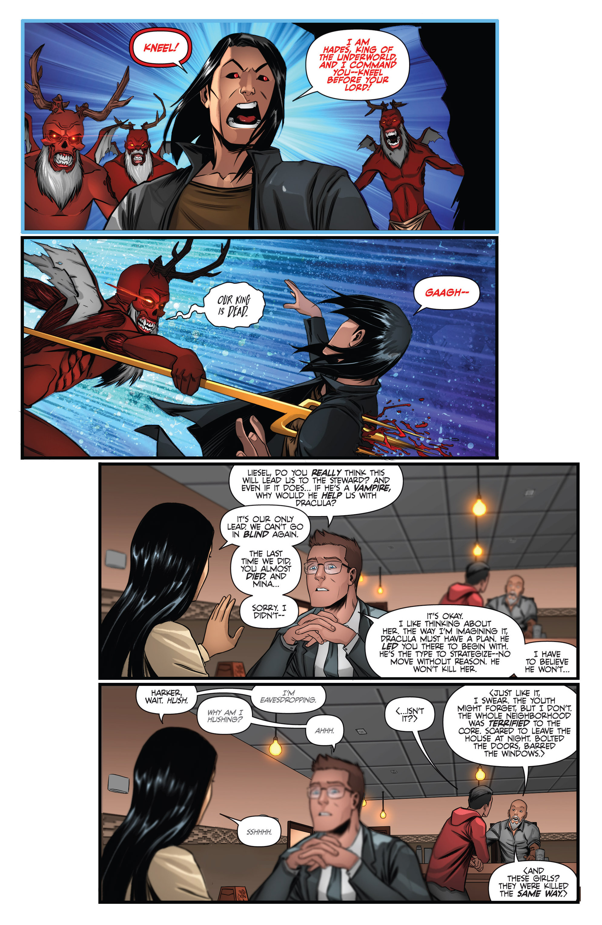 Read online Grimm Fairy Tales presents Van Helsing vs. Dracula comic -  Issue #3 - 9
