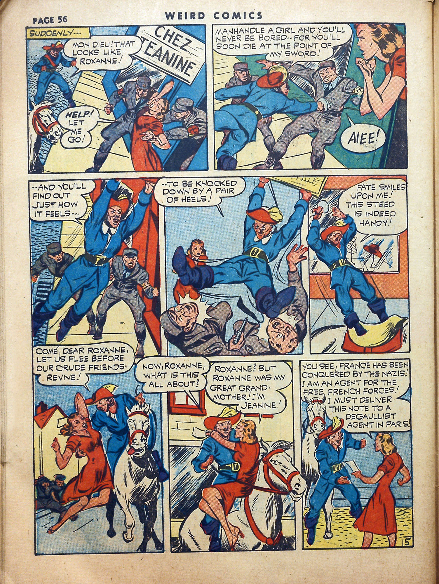 Read online Weird Comics comic -  Issue #20 - 57