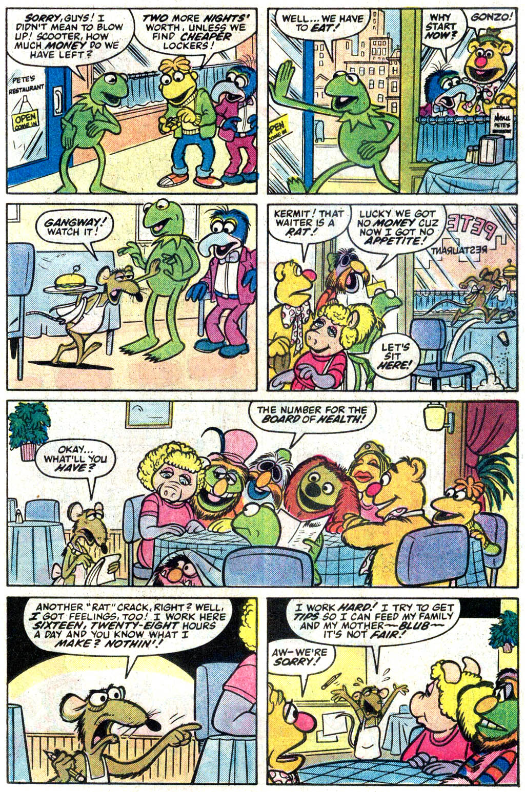 Read online The Muppets Take Manhattan comic -  Issue #1 - 16