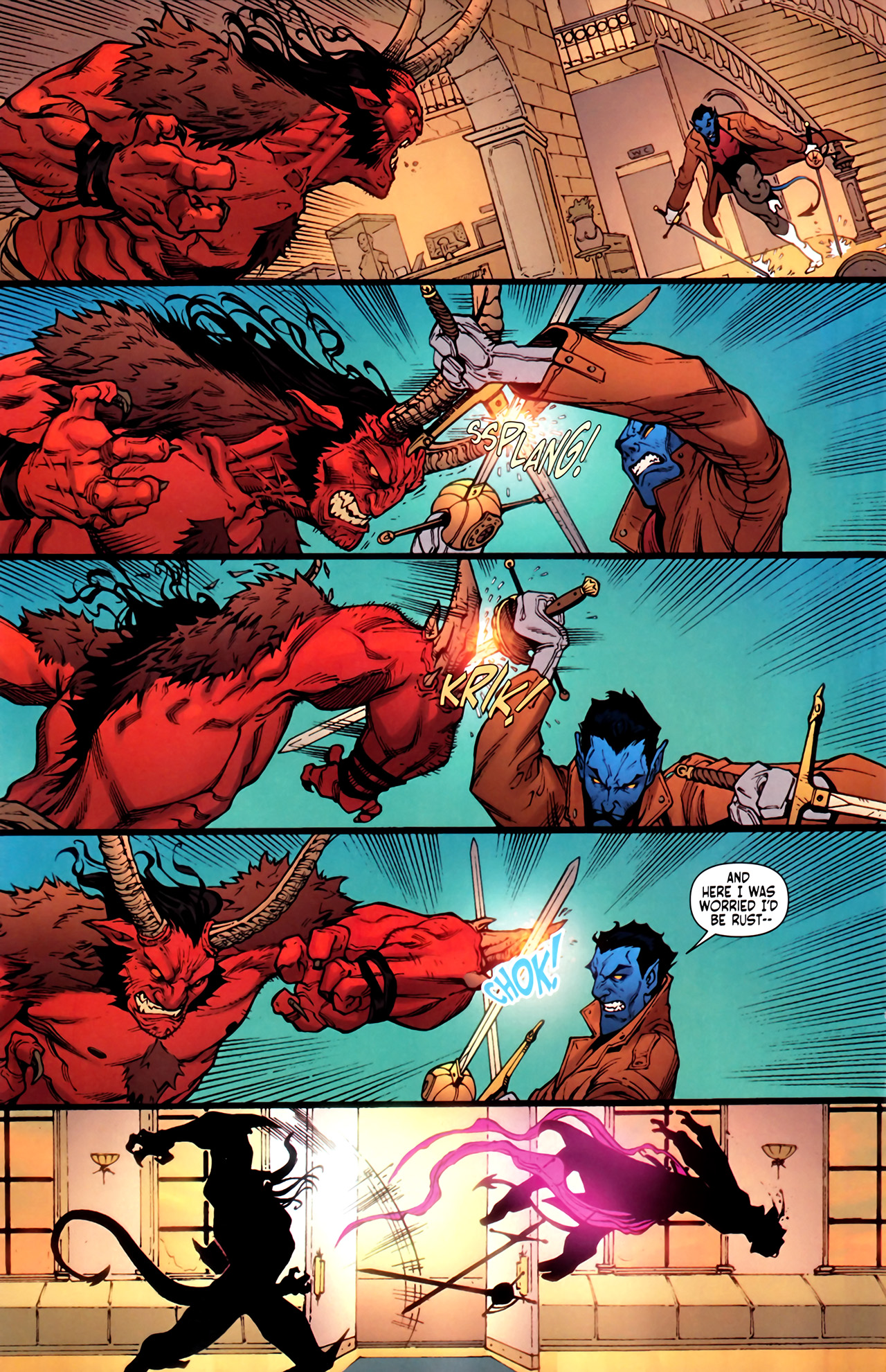 Read online X-Men: Manifest Destiny Nightcrawler comic -  Issue # Full - 13