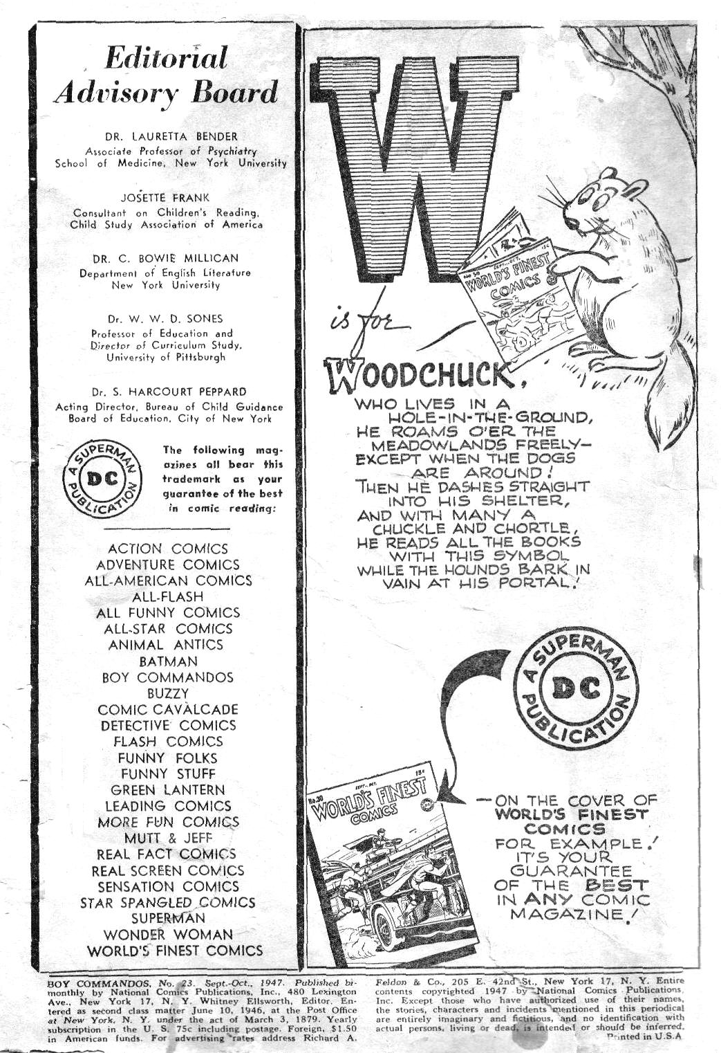 Read online Boy Commandos comic -  Issue #23 - 2