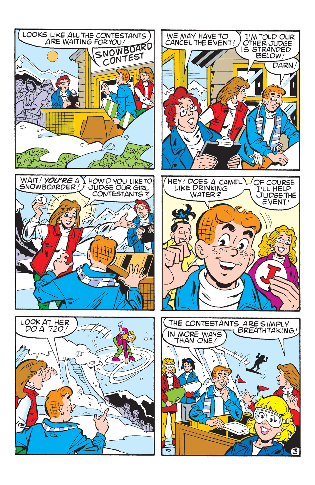 Read online World of Archie: Xtreme Winter comic -  Issue # Full - 66