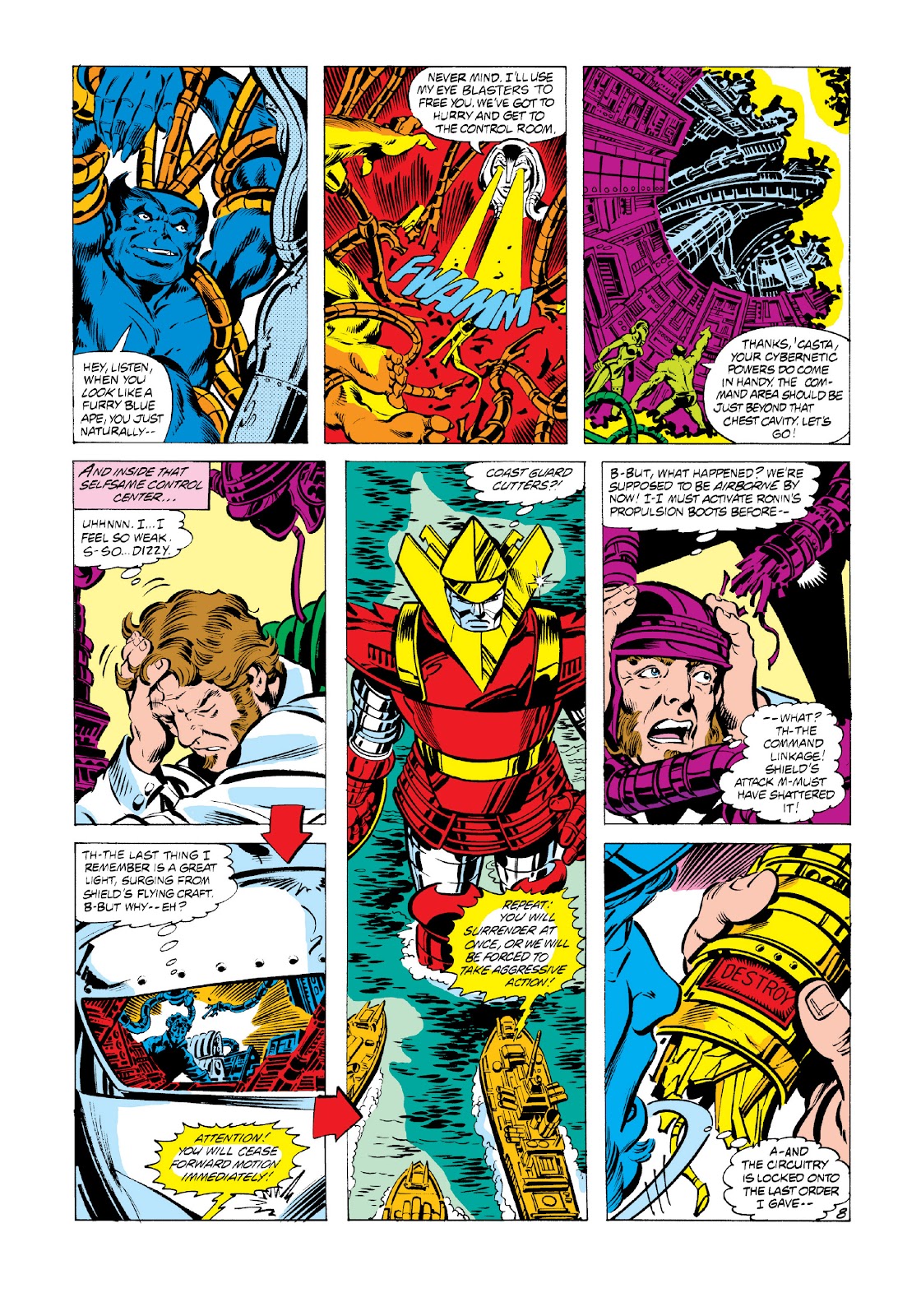 Marvel Masterworks: The Avengers issue TPB 19 (Part 2) - Page 99