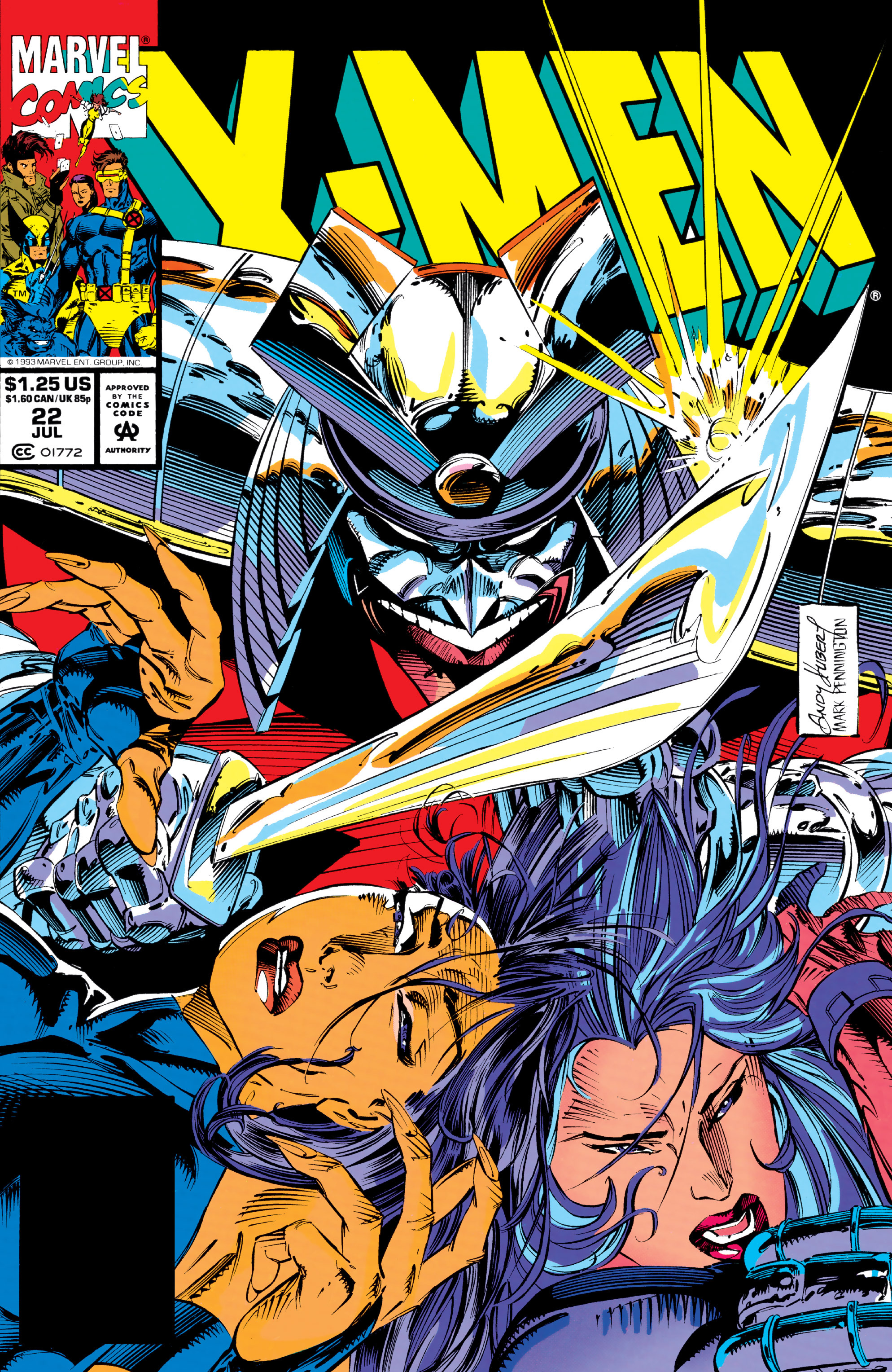 Read online X-Men (1991) comic -  Issue #22 - 1